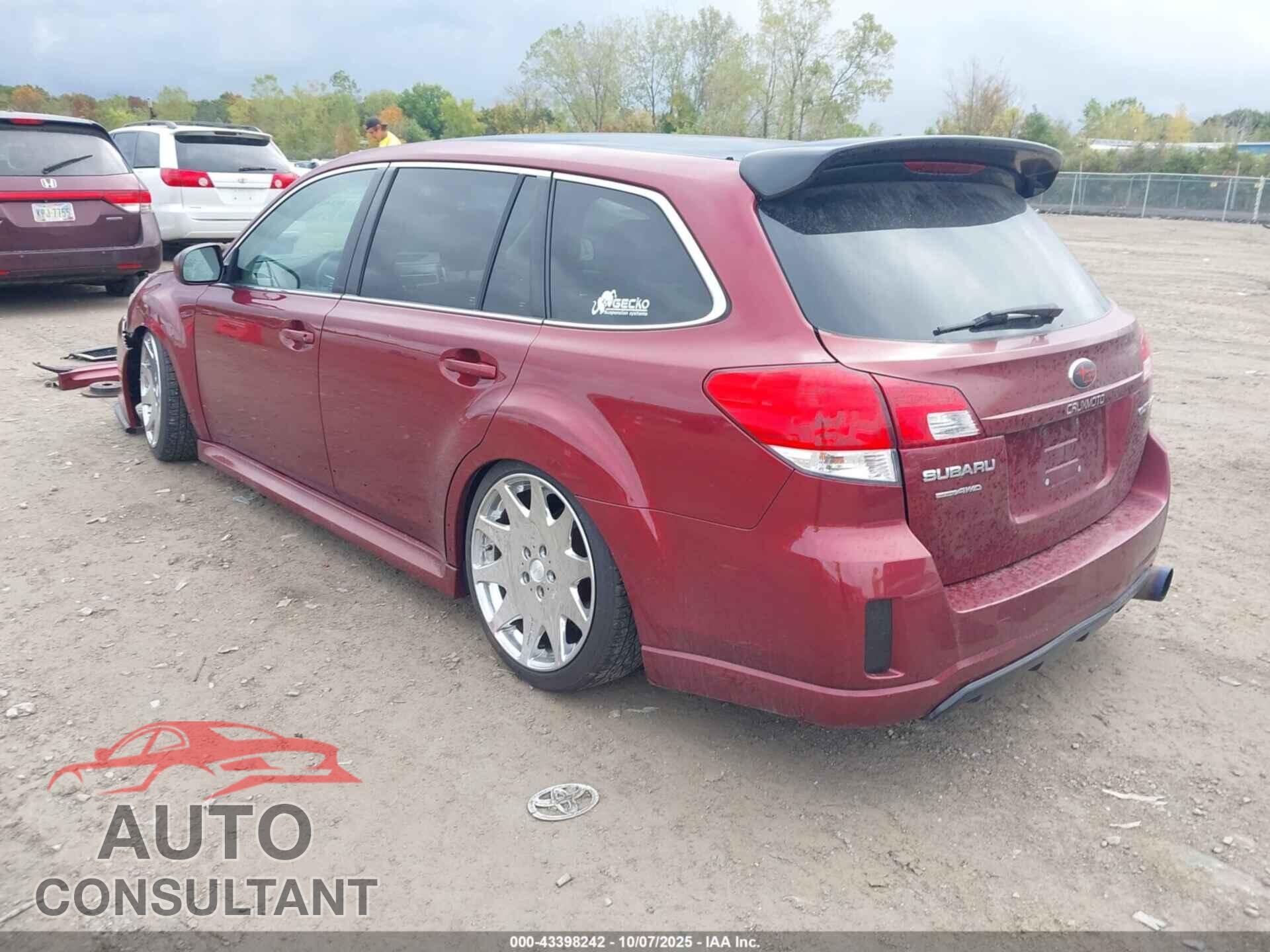 SUBARU OUTBACK 2011 - 4S4BRCCC0B3349257