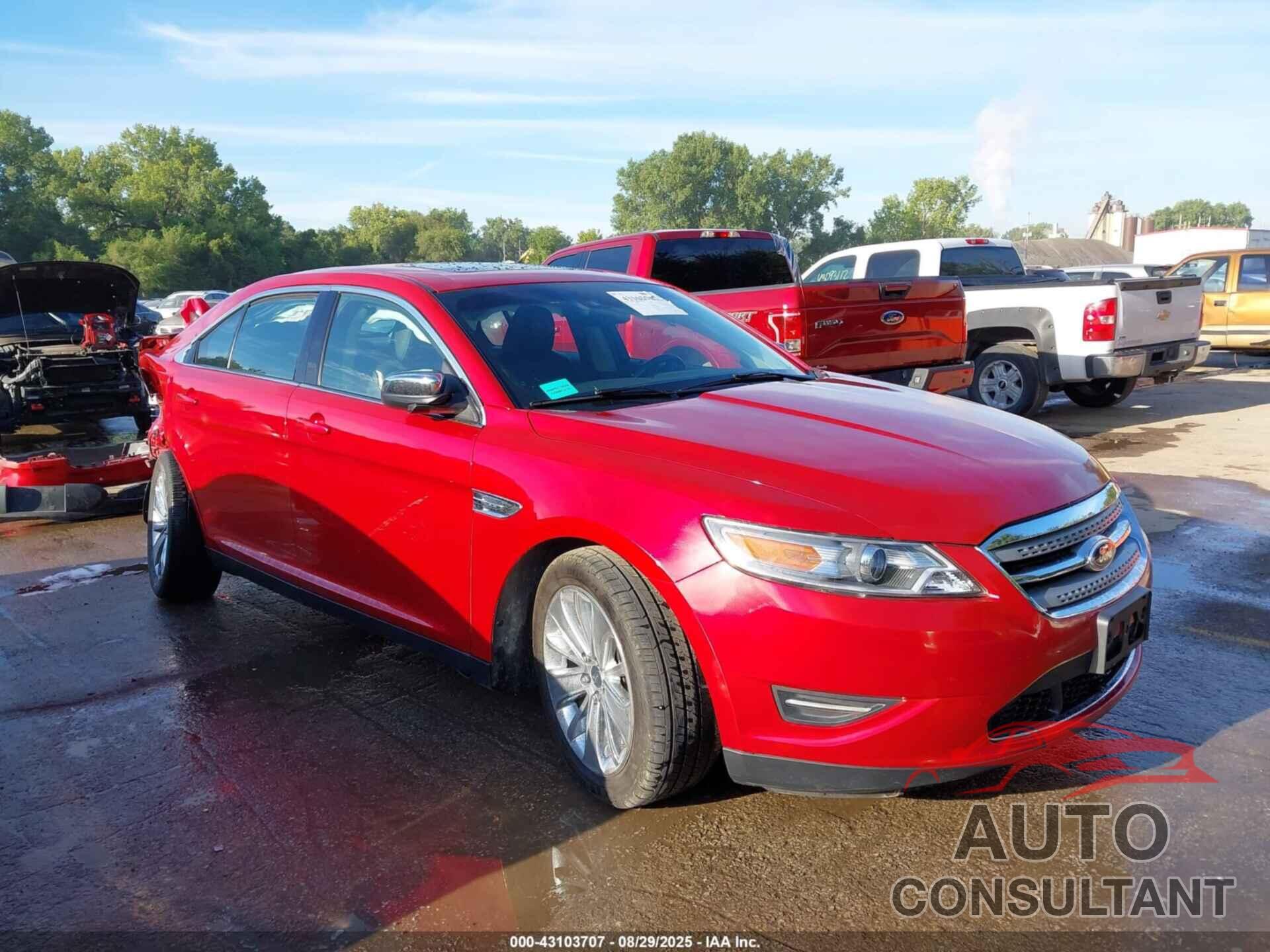 FORD TAURUS 2011 - 1FAHP2FW9BG114696