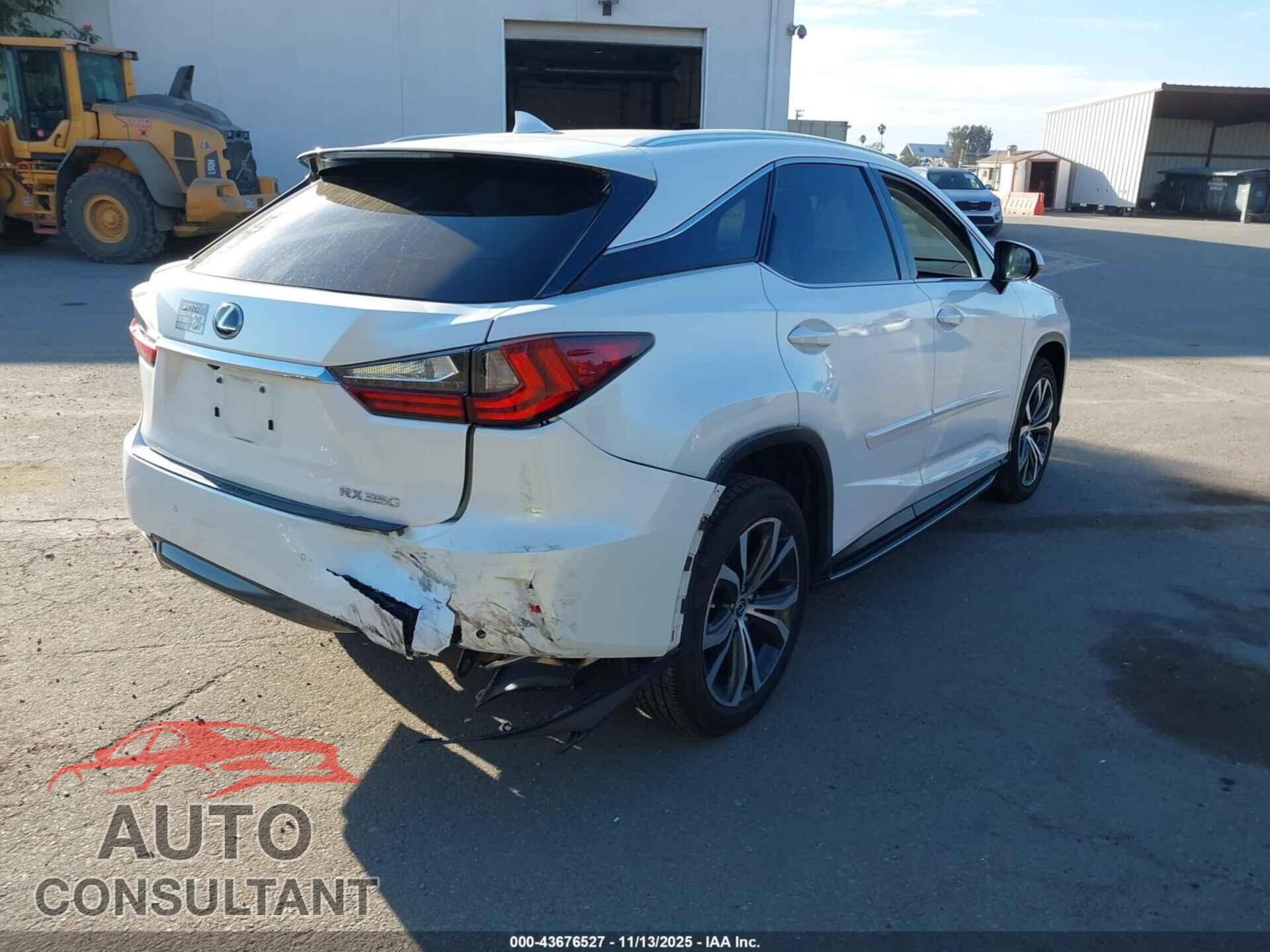 LEXUS RX 2019 - 2T2BZMCA3KC194747