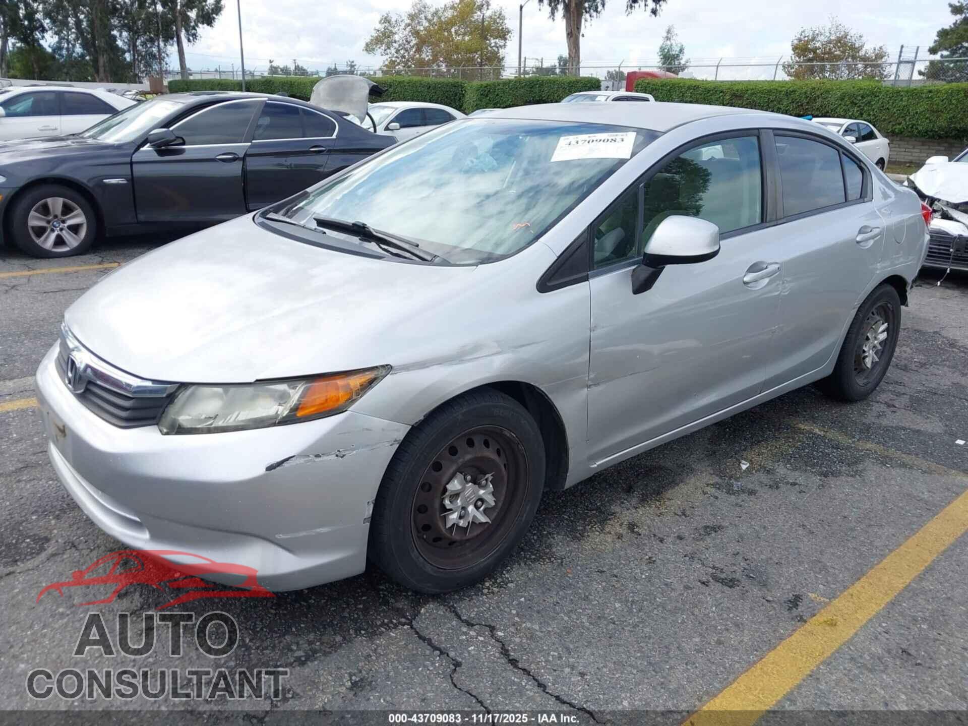 HONDA CIVIC 2012 - JHMFB2F50CS002308