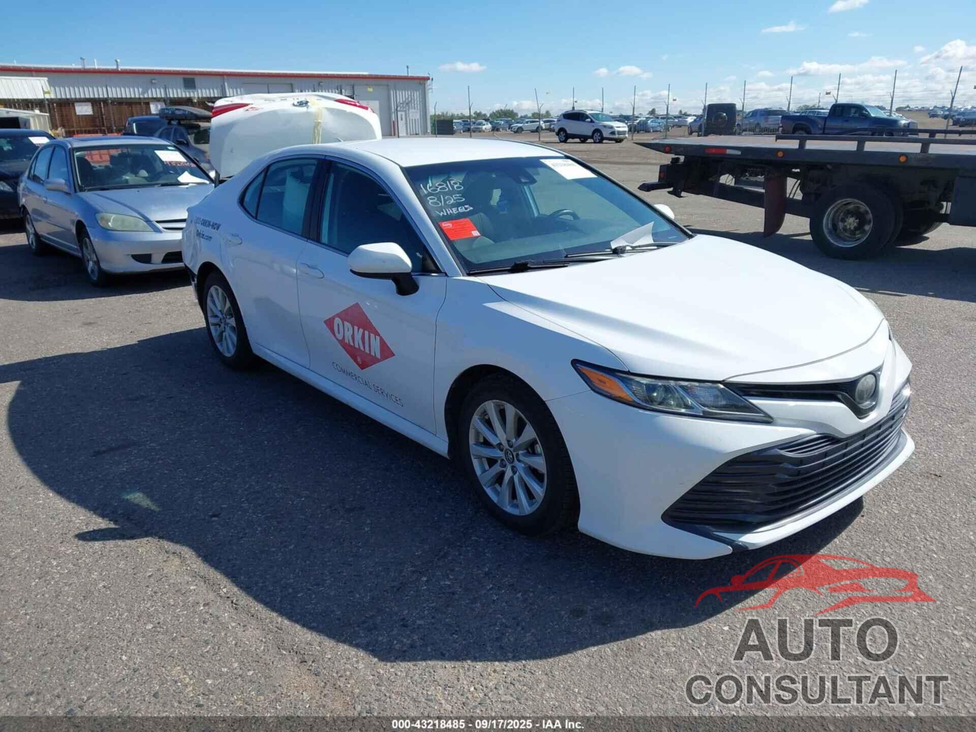 TOYOTA CAMRY 2019 - 4T1B11HK3KU833090