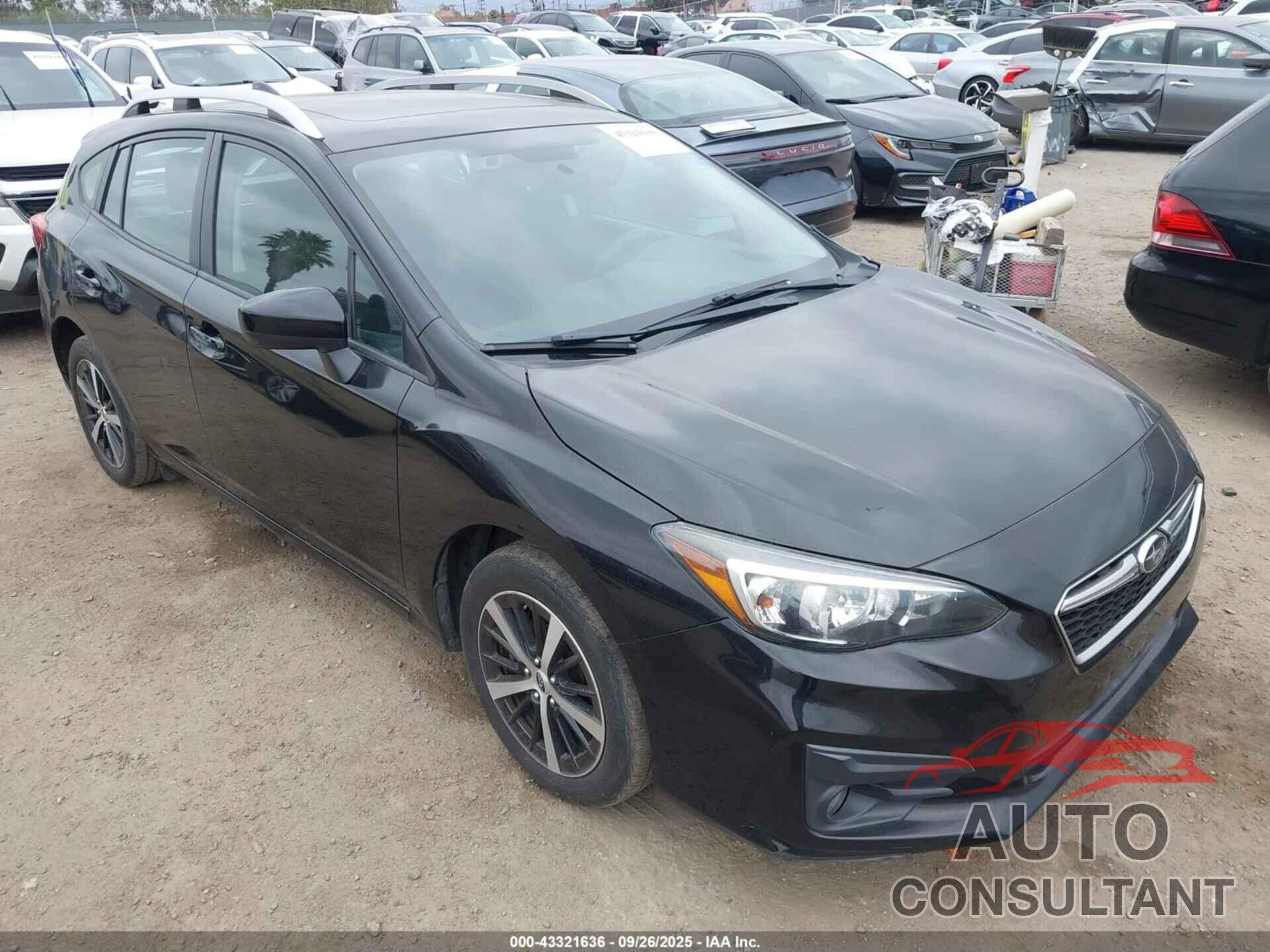 SUBARU IMPREZA 2019 - 4S3GTAD65K3732412