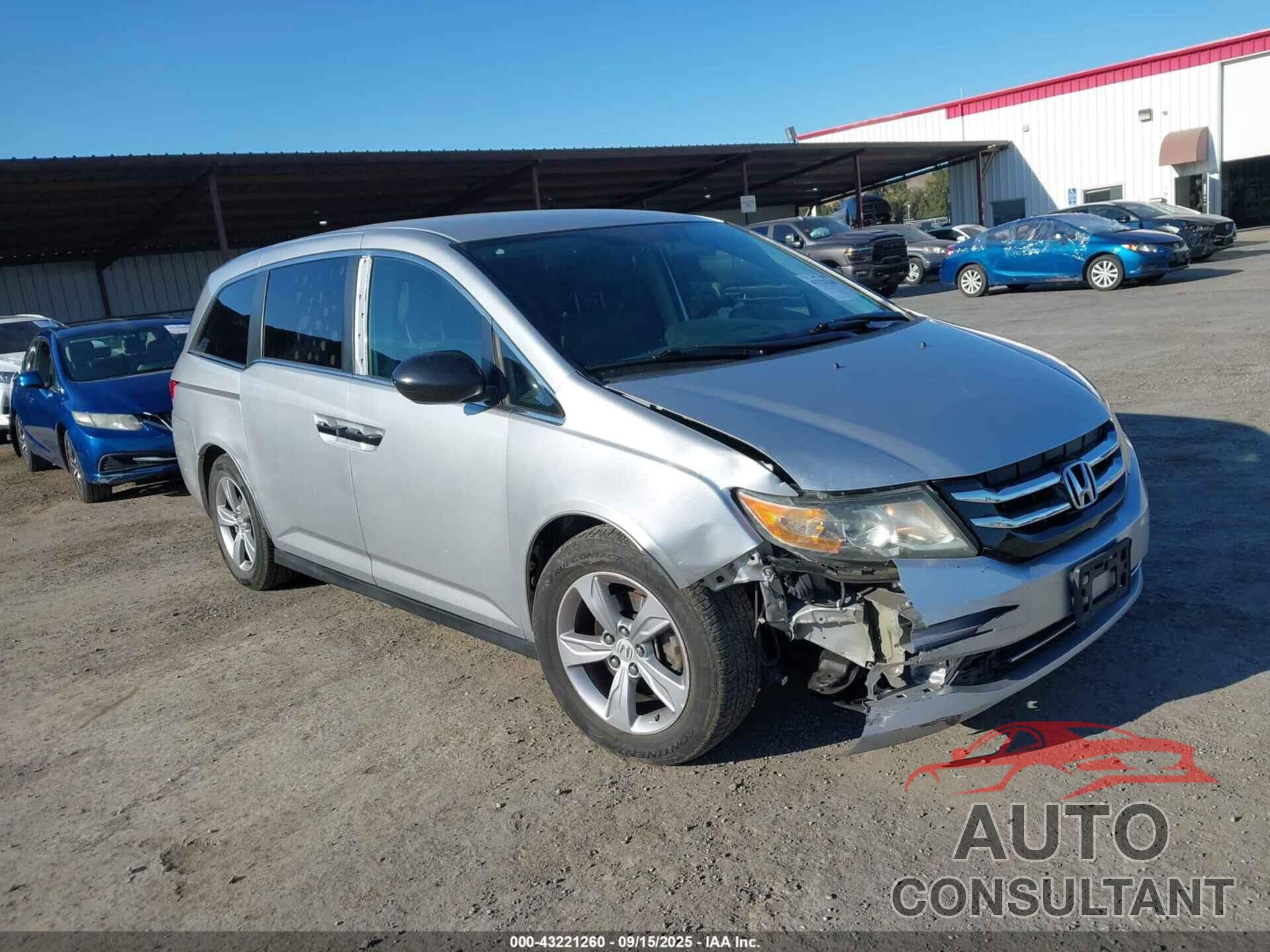HONDA ODYSSEY 2014 - 5FNRL5H22EB078211