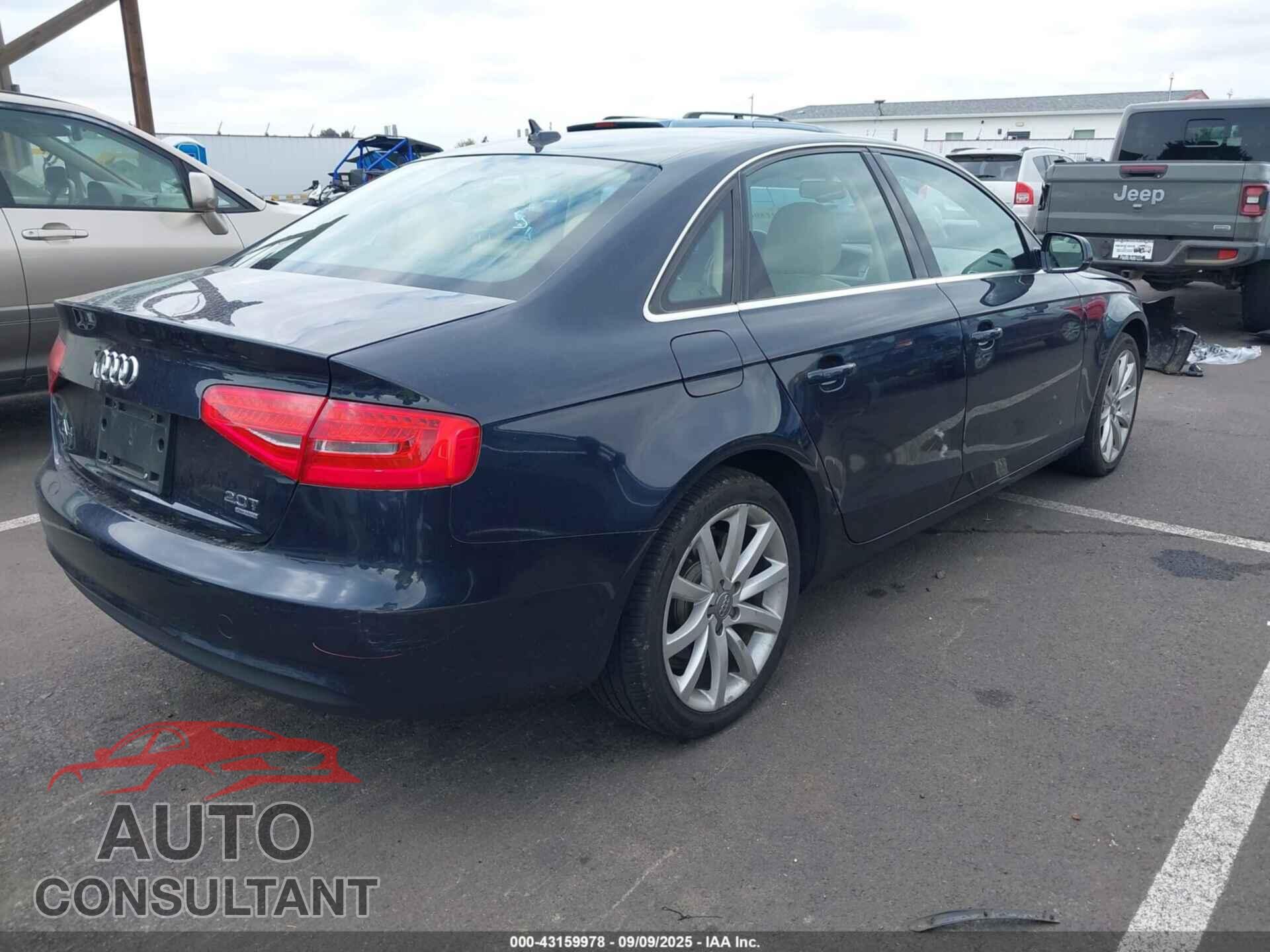 AUDI A4 2013 - WAUFFAFL2DN005237