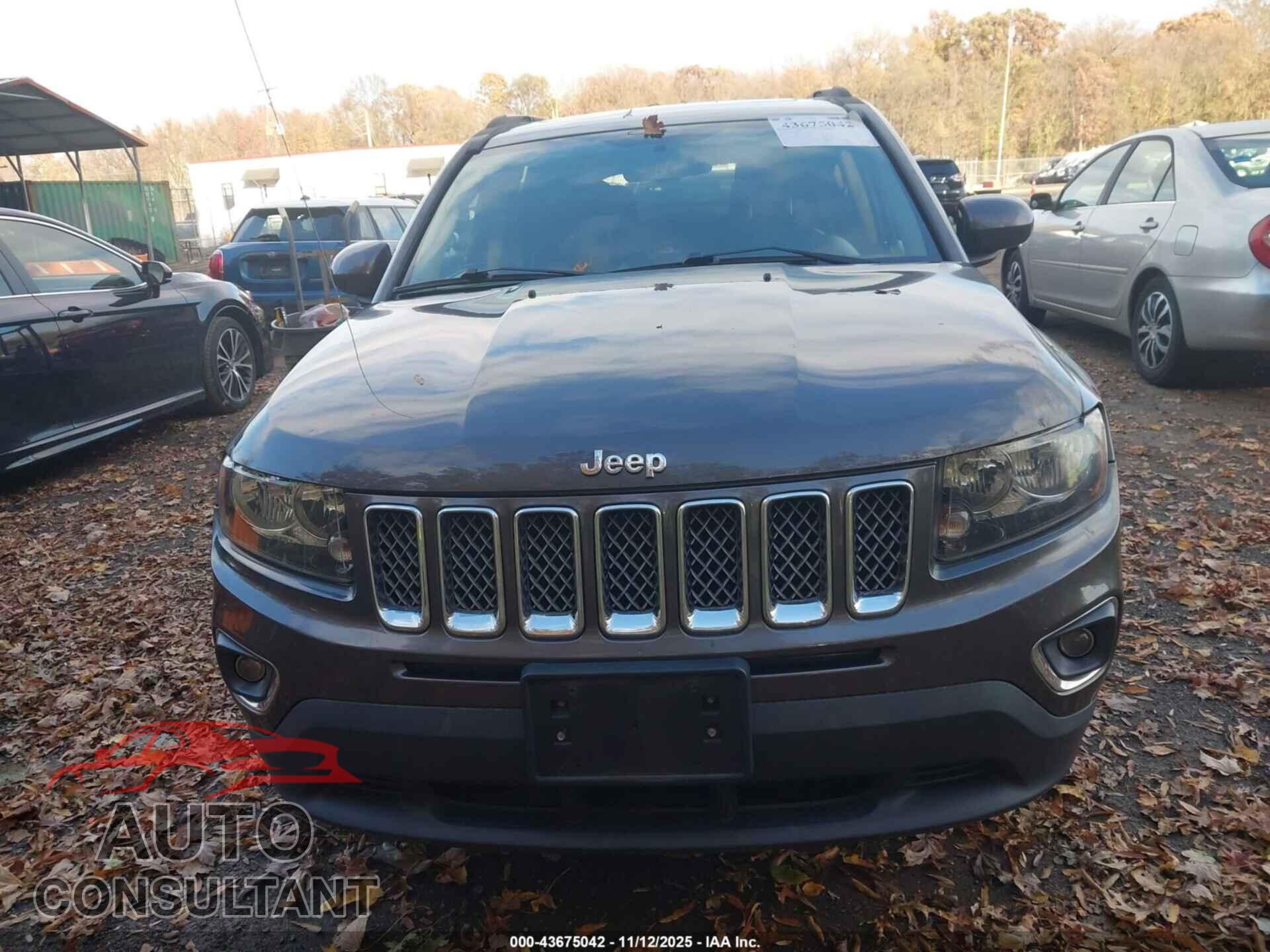 JEEP COMPASS 2017 - 1C4NJDEB9HD111428