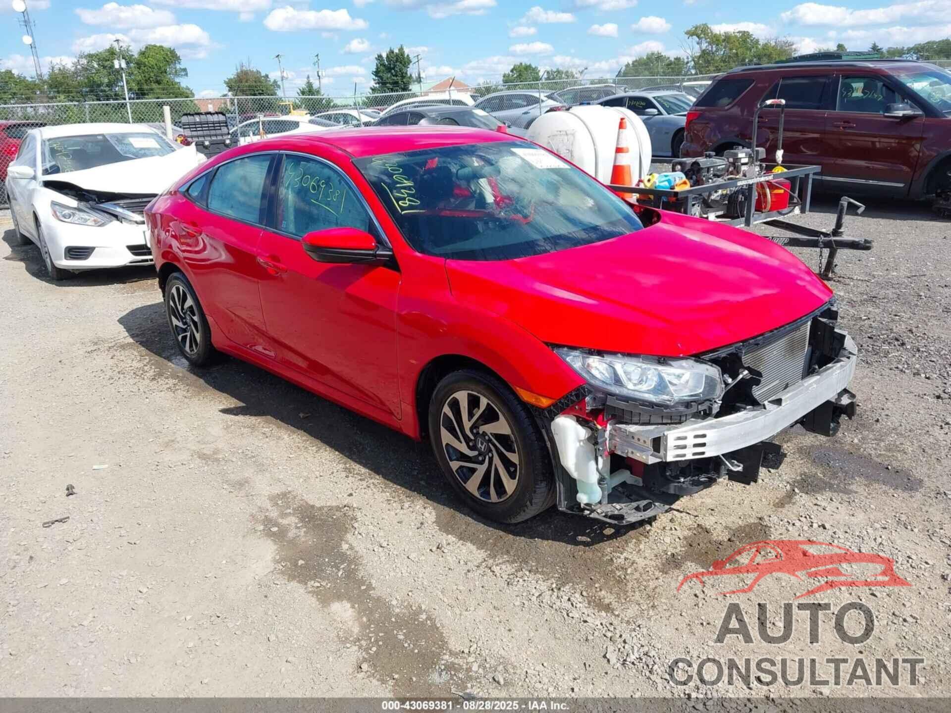 HONDA CIVIC 2018 - 2HGFC2F50JH607076