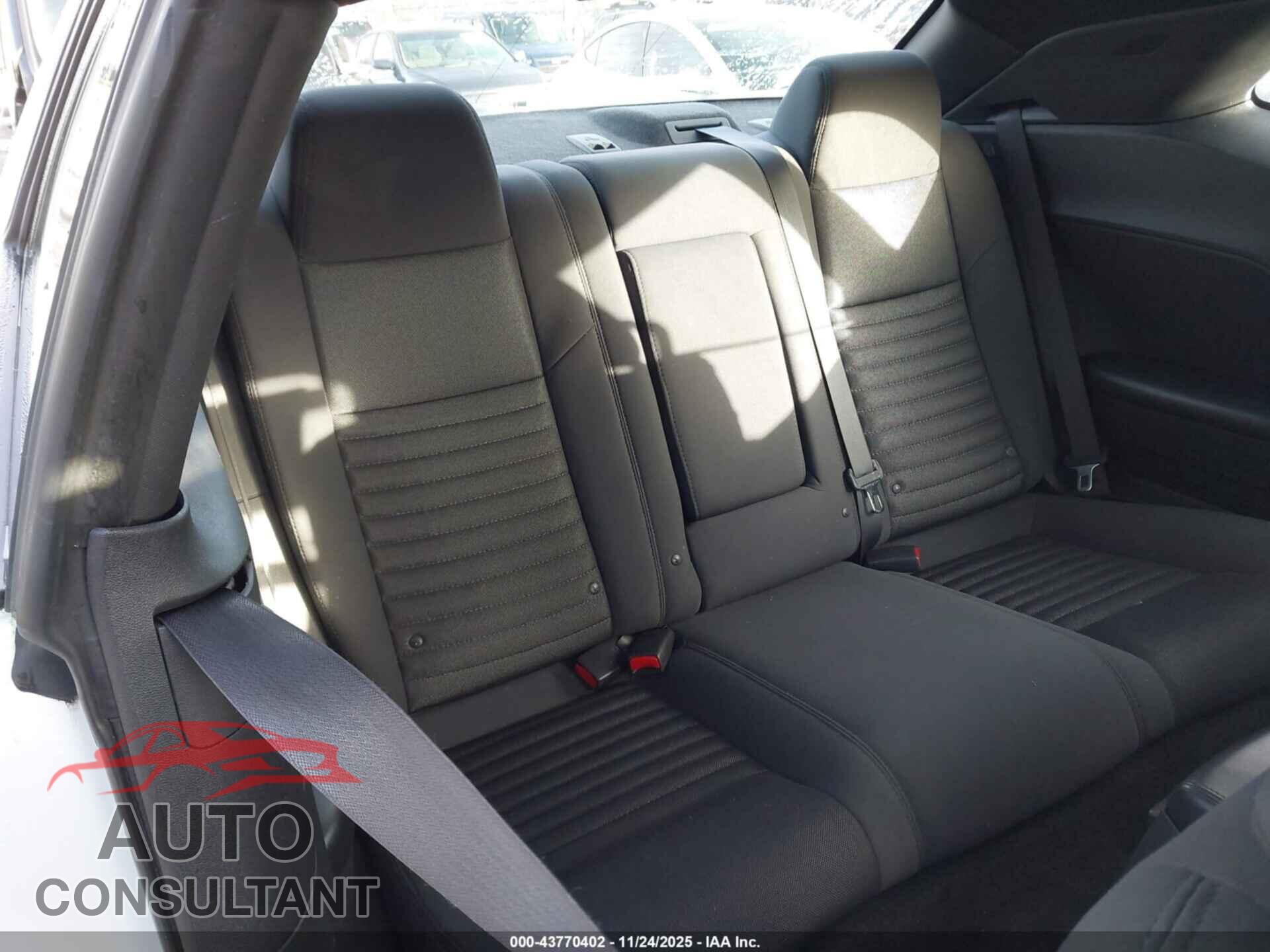 DODGE CHALLENGER 2012 - 2C3CDYAG2CH257564