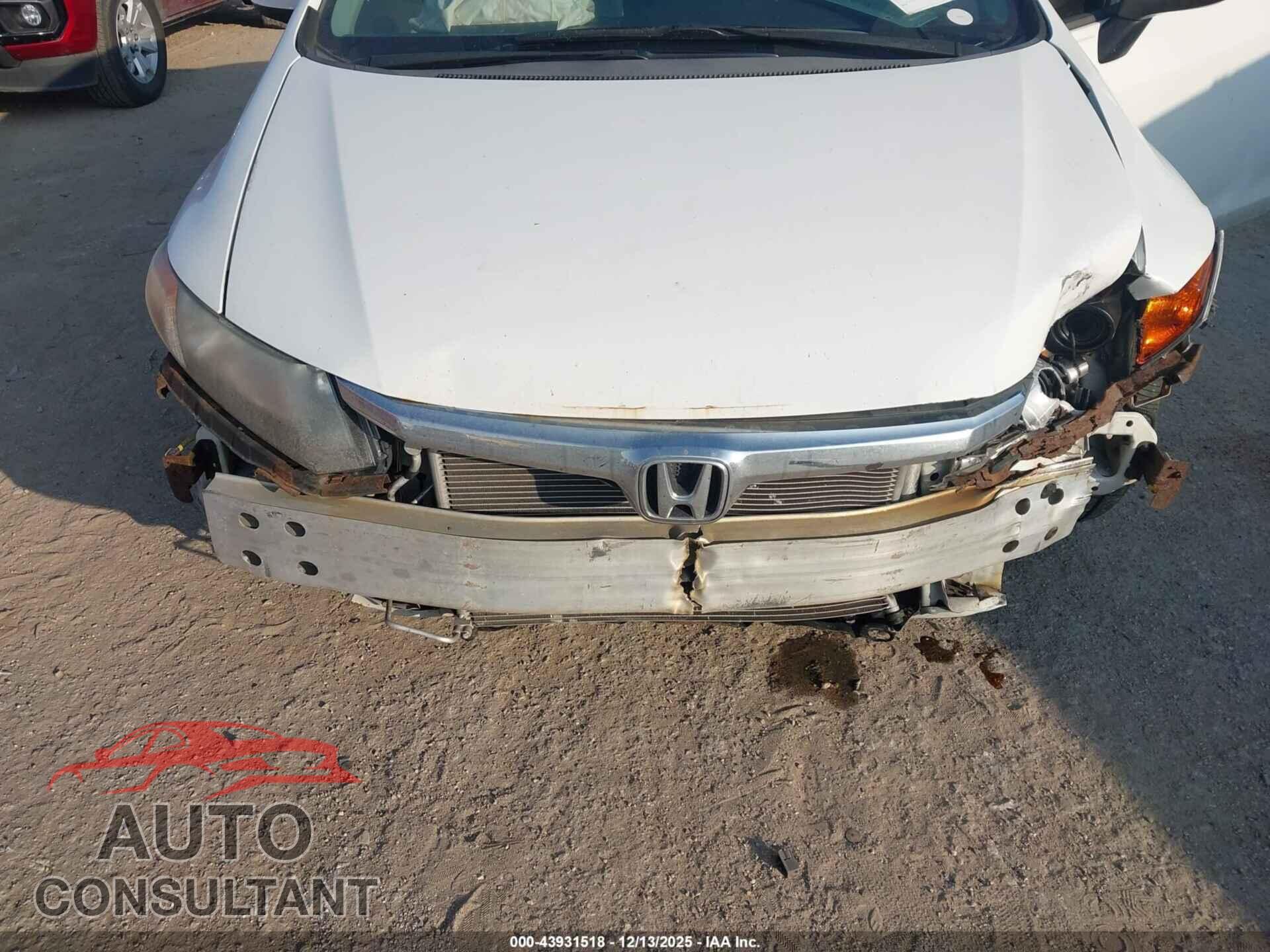 HONDA CIVIC 2012 - 19XFB2F53CE044010