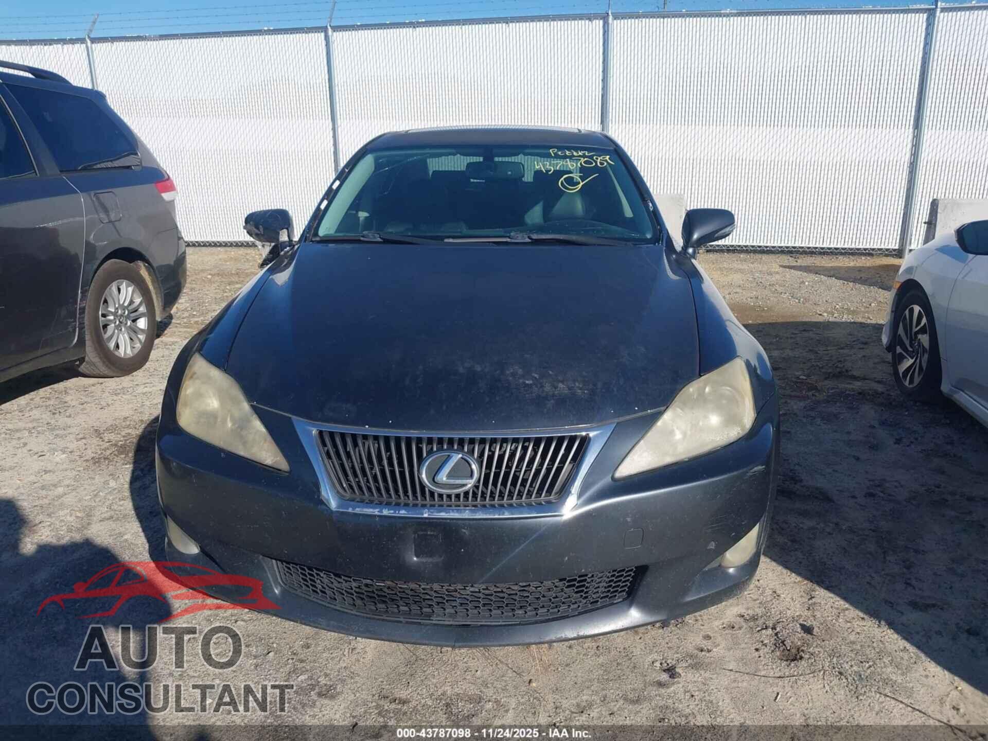 LEXUS IS 250 2010 - JTHBF5C26A5111379