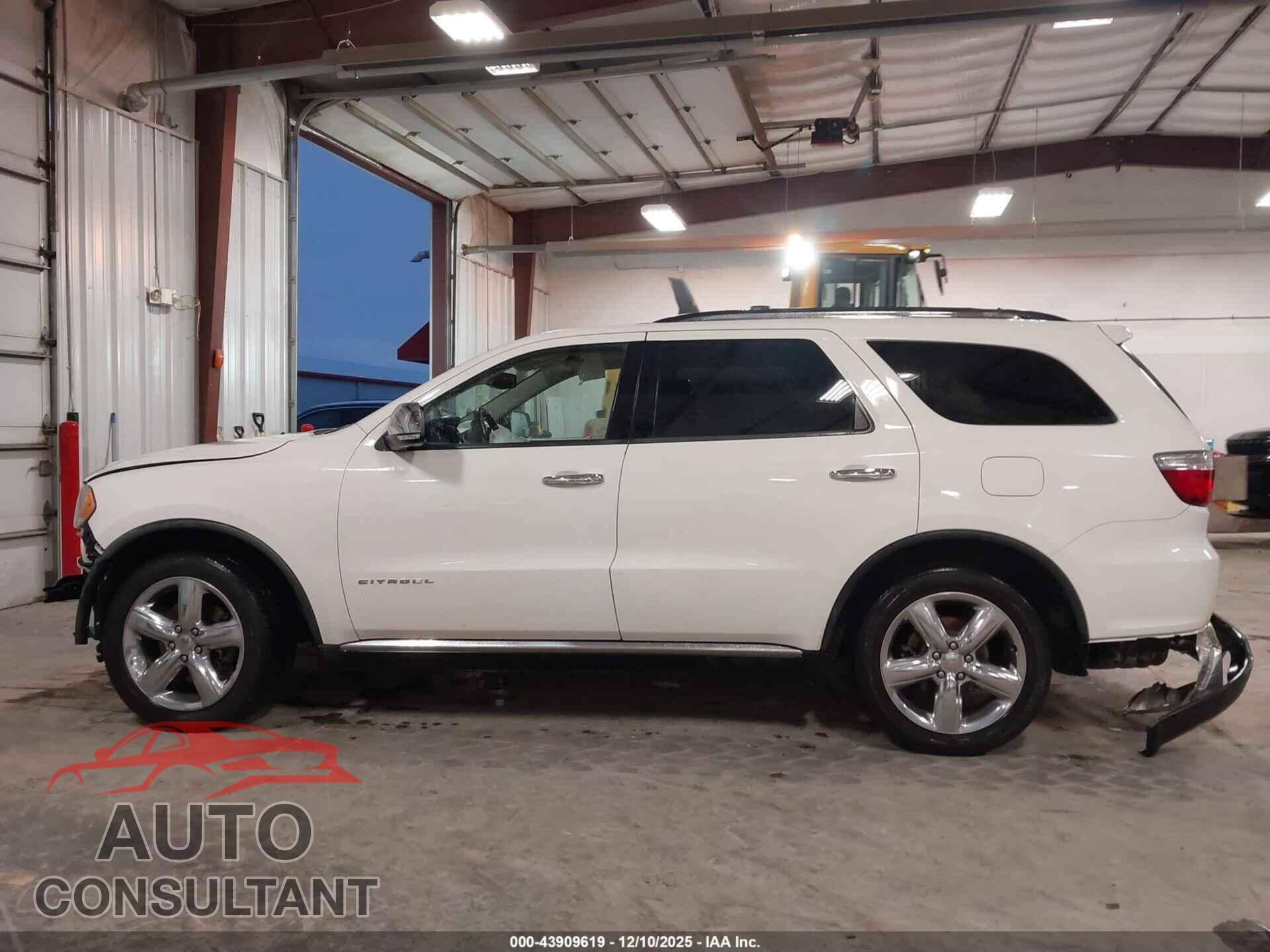 DODGE DURANGO 2012 - 1C4SDJET3CC130654