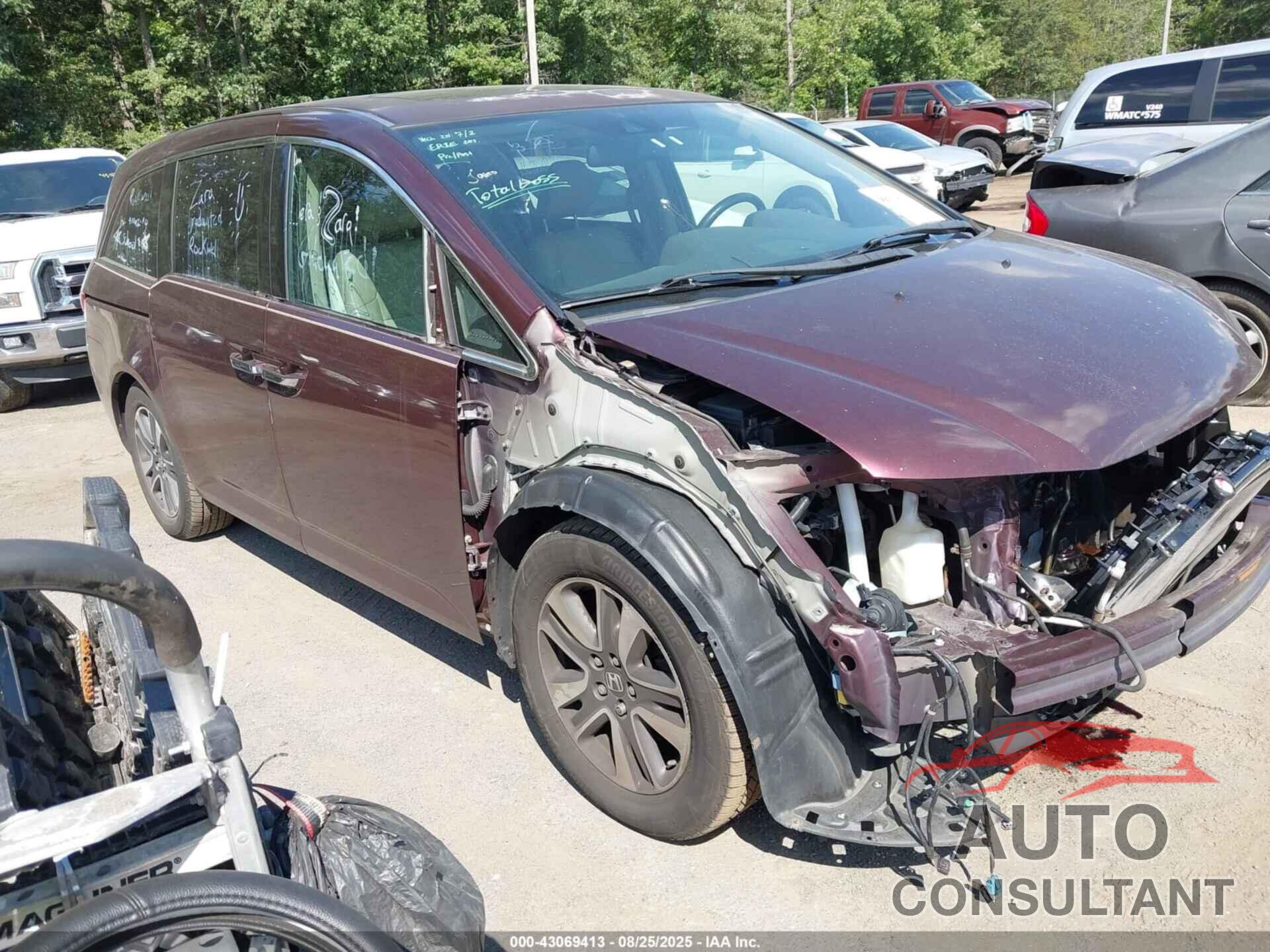 HONDA ODYSSEY 2014 - 5FNRL5H90EB021941