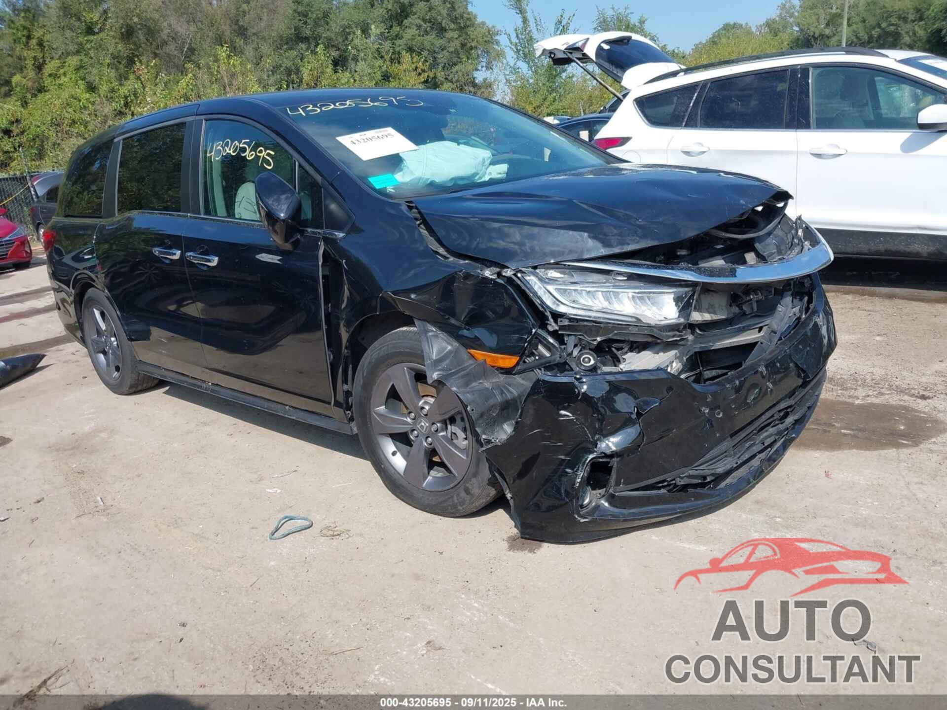HONDA ODYSSEY 2022 - 5FNRL6H54NB035974