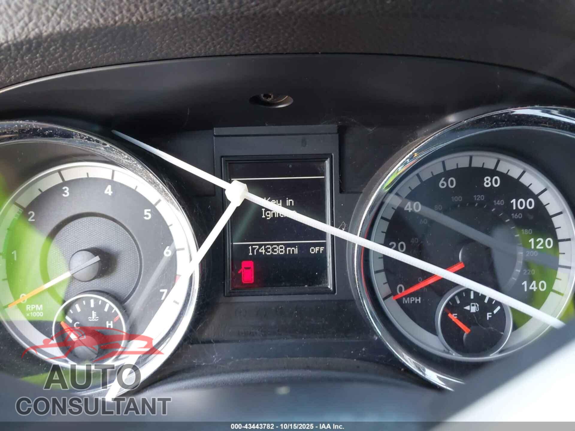 DODGE DURANGO 2012 - 1C4RDHAG5CC247331