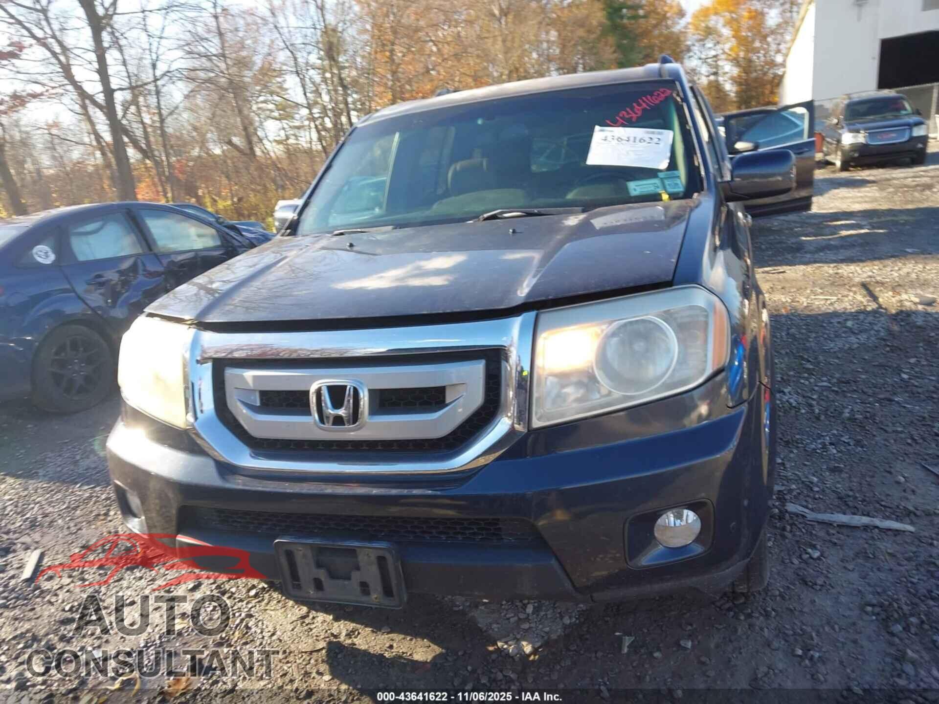 HONDA PILOT 2010 - 5FNYF4H84AB003215