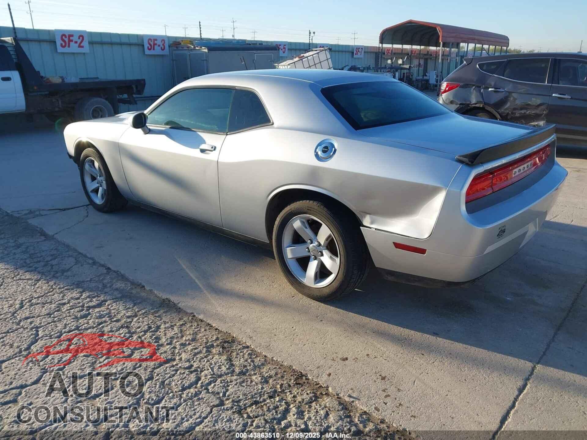 DODGE CHALLENGER 2012 - 2C3CDYAGXCH259238