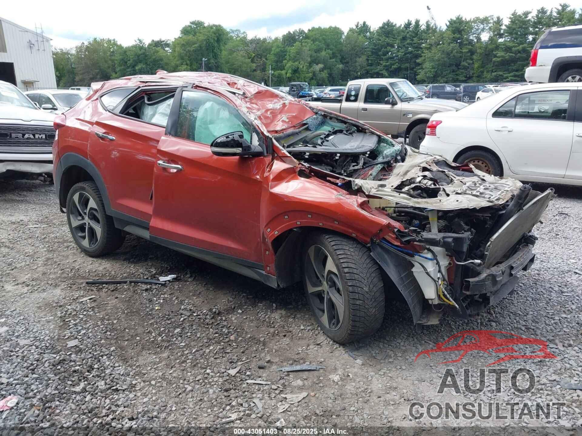 HYUNDAI TUCSON 2017 - KM8J3CA20HU307309