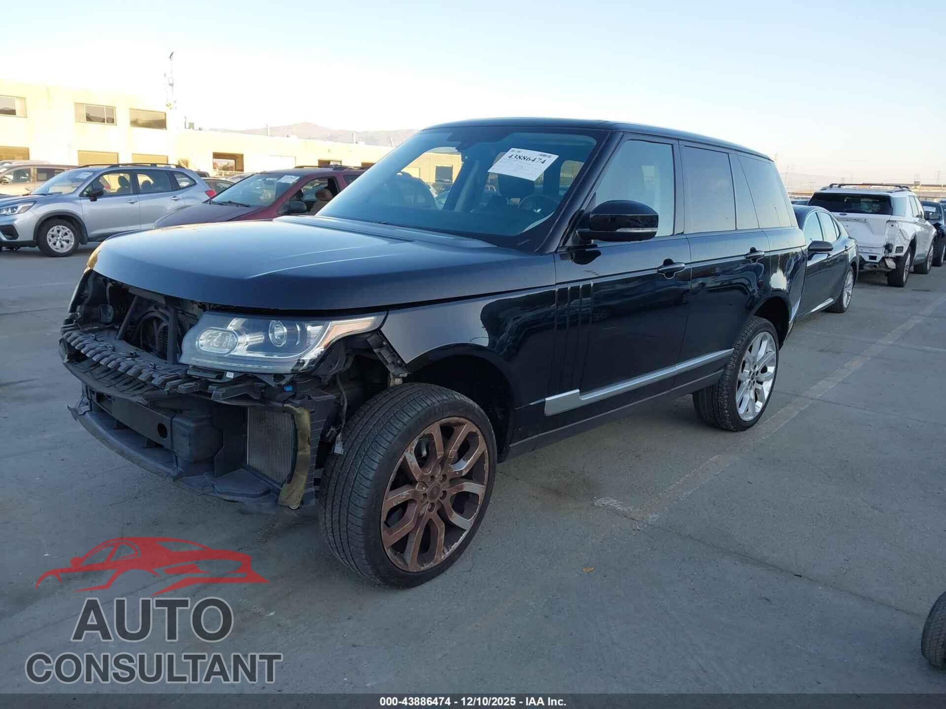 LAND ROVER RANGE ROVER 2013 - SALGS2EF3DA124466