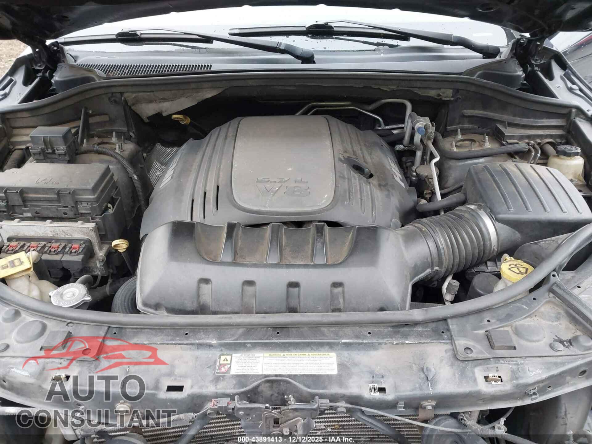 DODGE DURANGO 2012 - 1C4SDHCT2CC107376