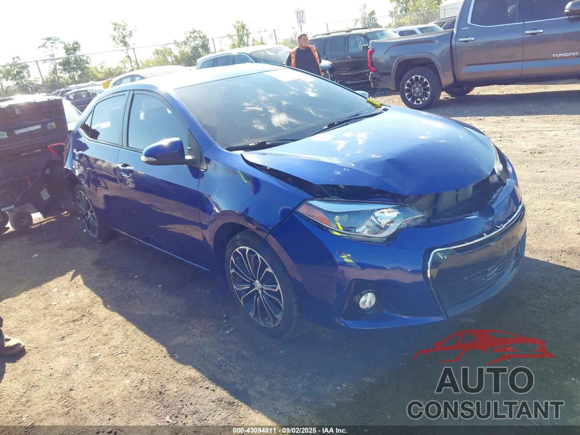 TOYOTA COROLLA 2016 - 5YFBURHE1GP532584