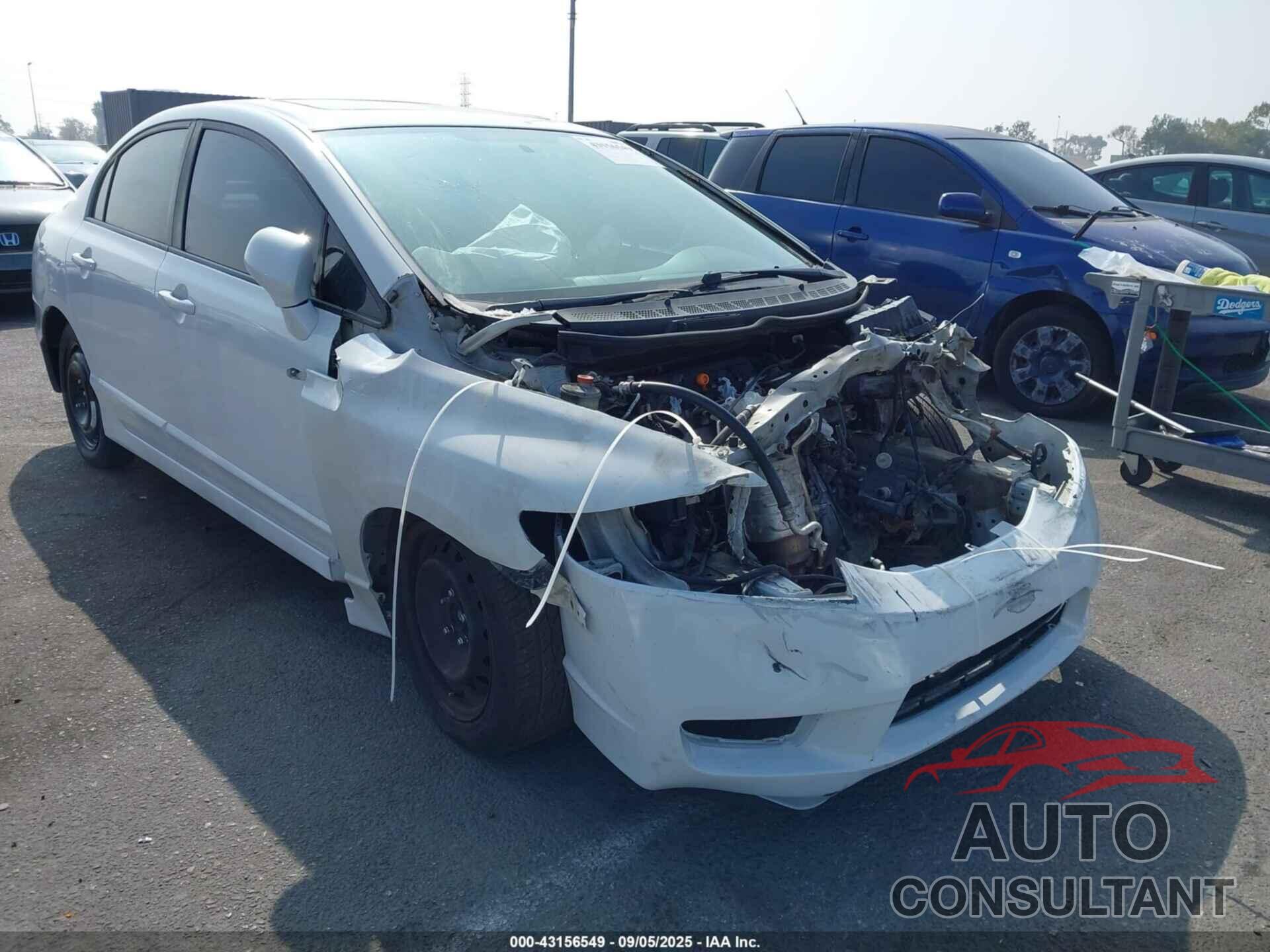HONDA CIVIC 2011 - 2HGFA1F97BH523373