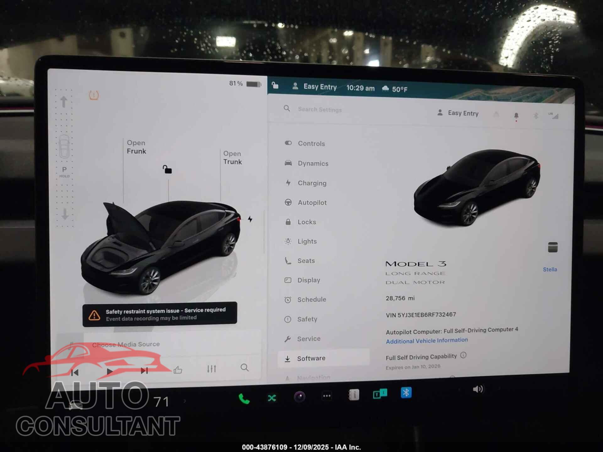 TESLA MODEL 3 2024 - 5YJ3E1EB6RF732467
