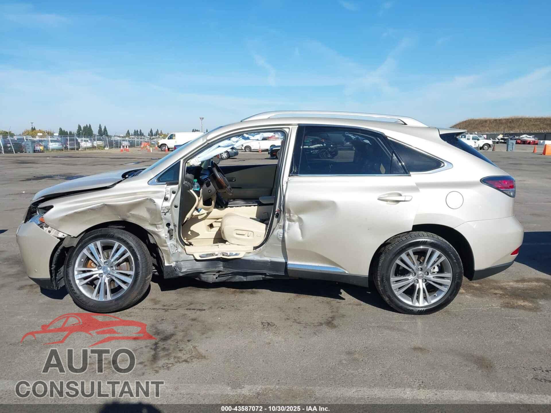 LEXUS RX 350 2015 - 2T2BK1BA7FC261828