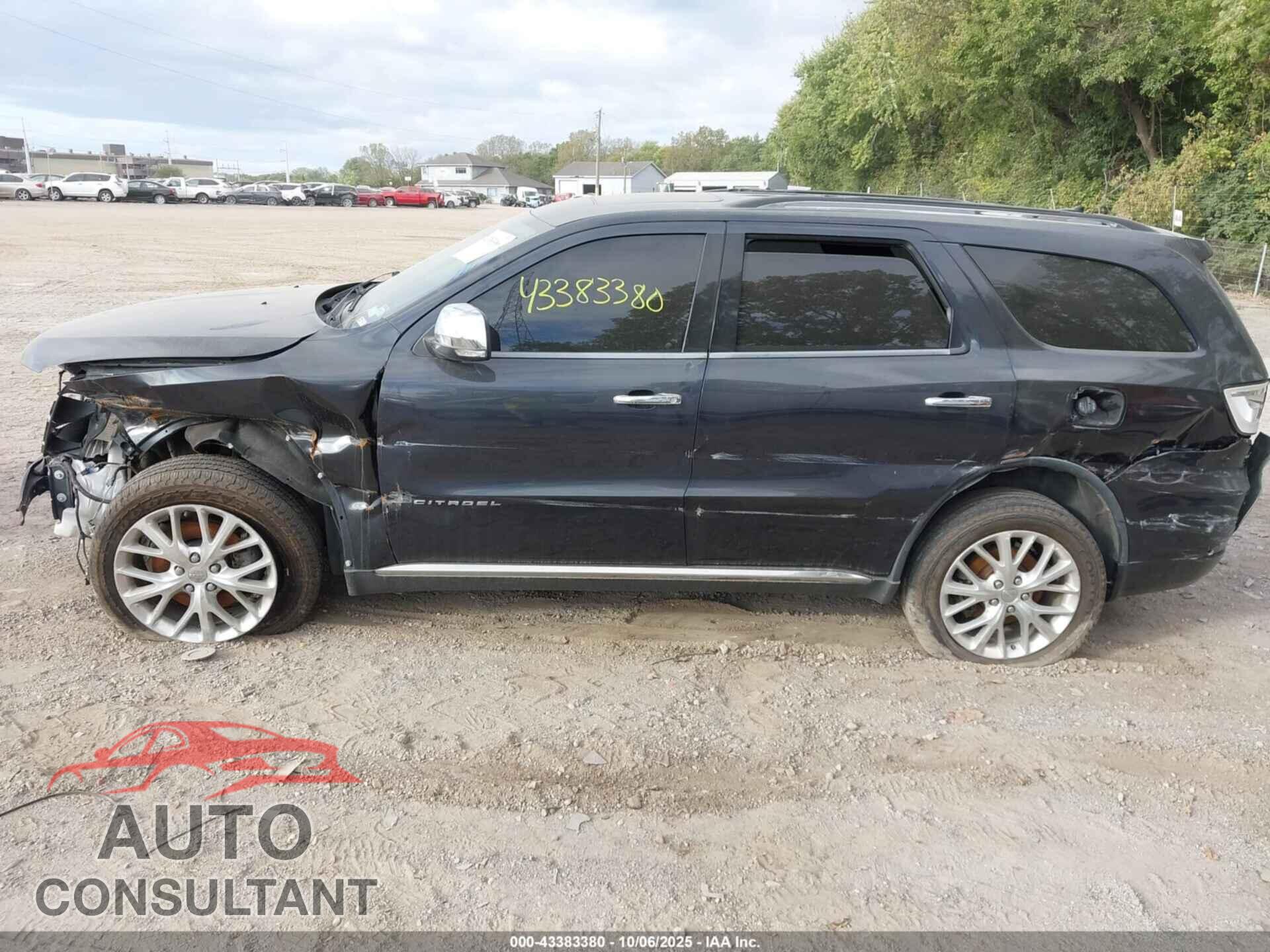 DODGE DURANGO 2012 - 1C4SDJET8CC278735