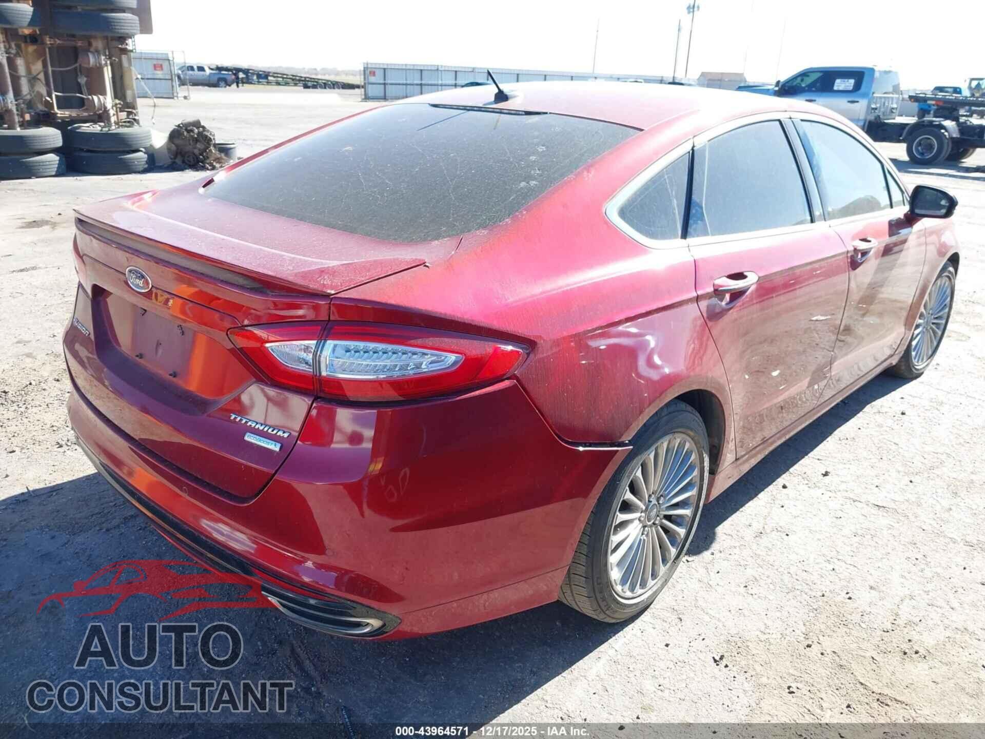 FORD FUSION 2016 - 3FA6P0K98GR250412