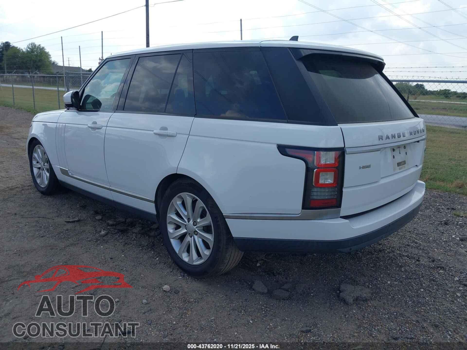 LAND ROVER RANGE ROVER 2016 - SALGS2PF9GA316413