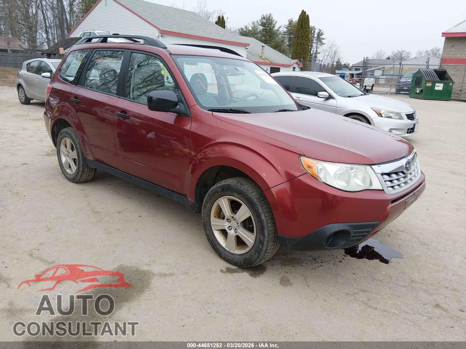 SUBARU FORESTER 2012 - JF2SHABCXCH430057