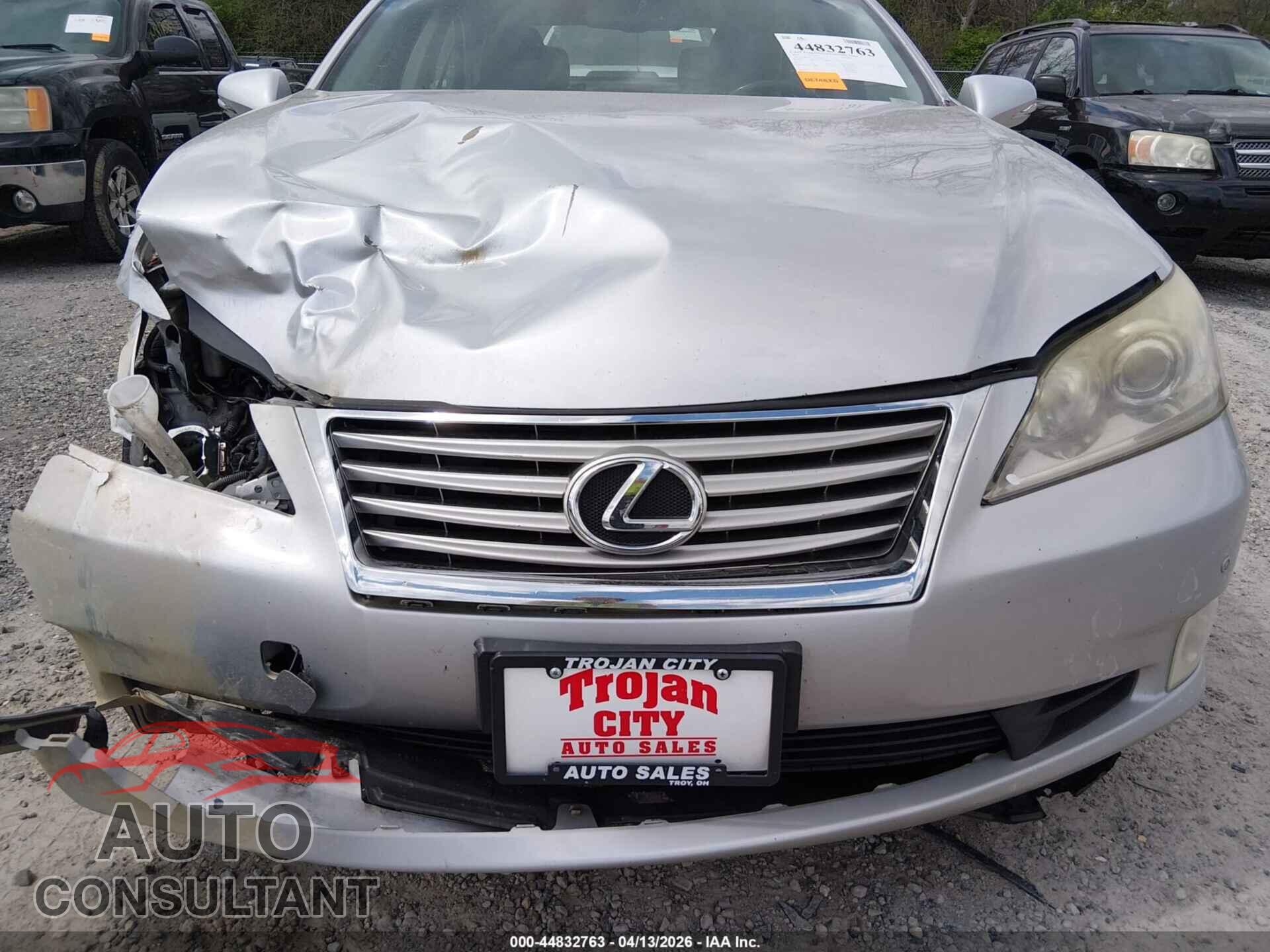 LEXUS ES 350 2010 - JTHBK1EG7A2404867