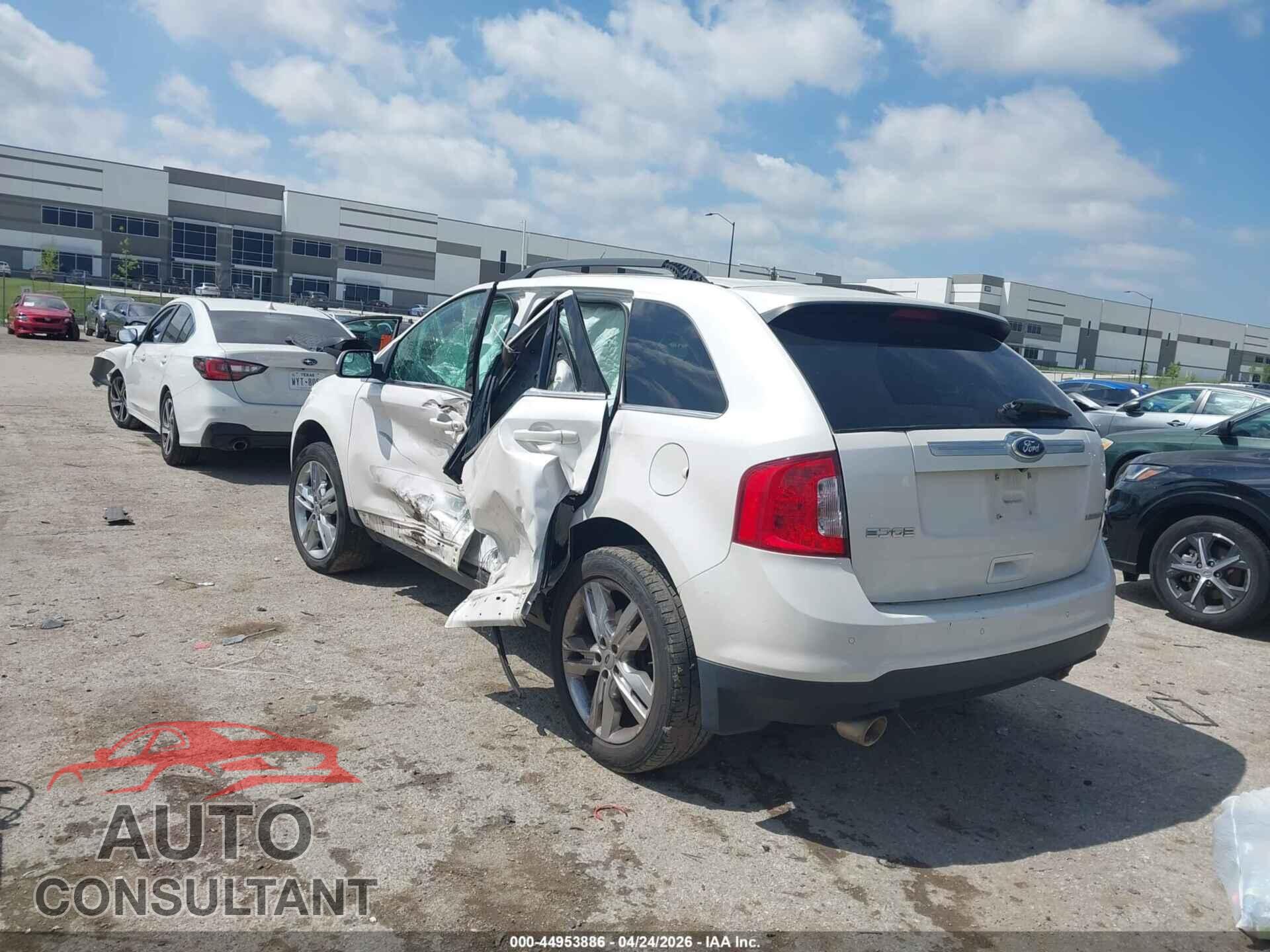 FORD EDGE 2012 - 2FMDK3KC1CBA23631