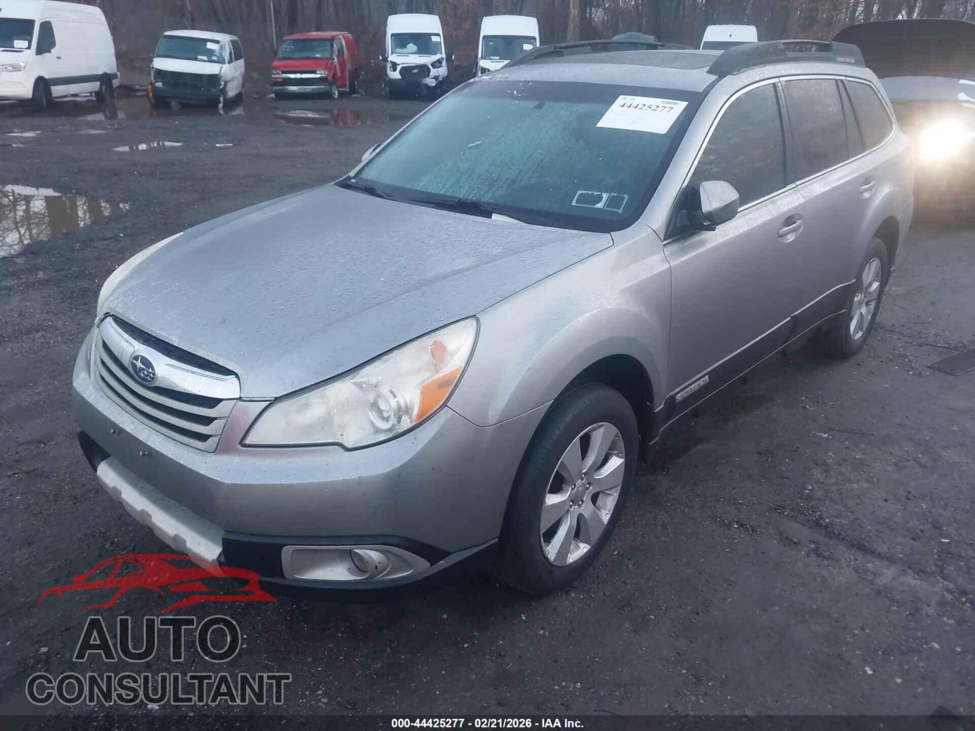 SUBARU OUTBACK 2011 - 4S4BRDLC3B2373676