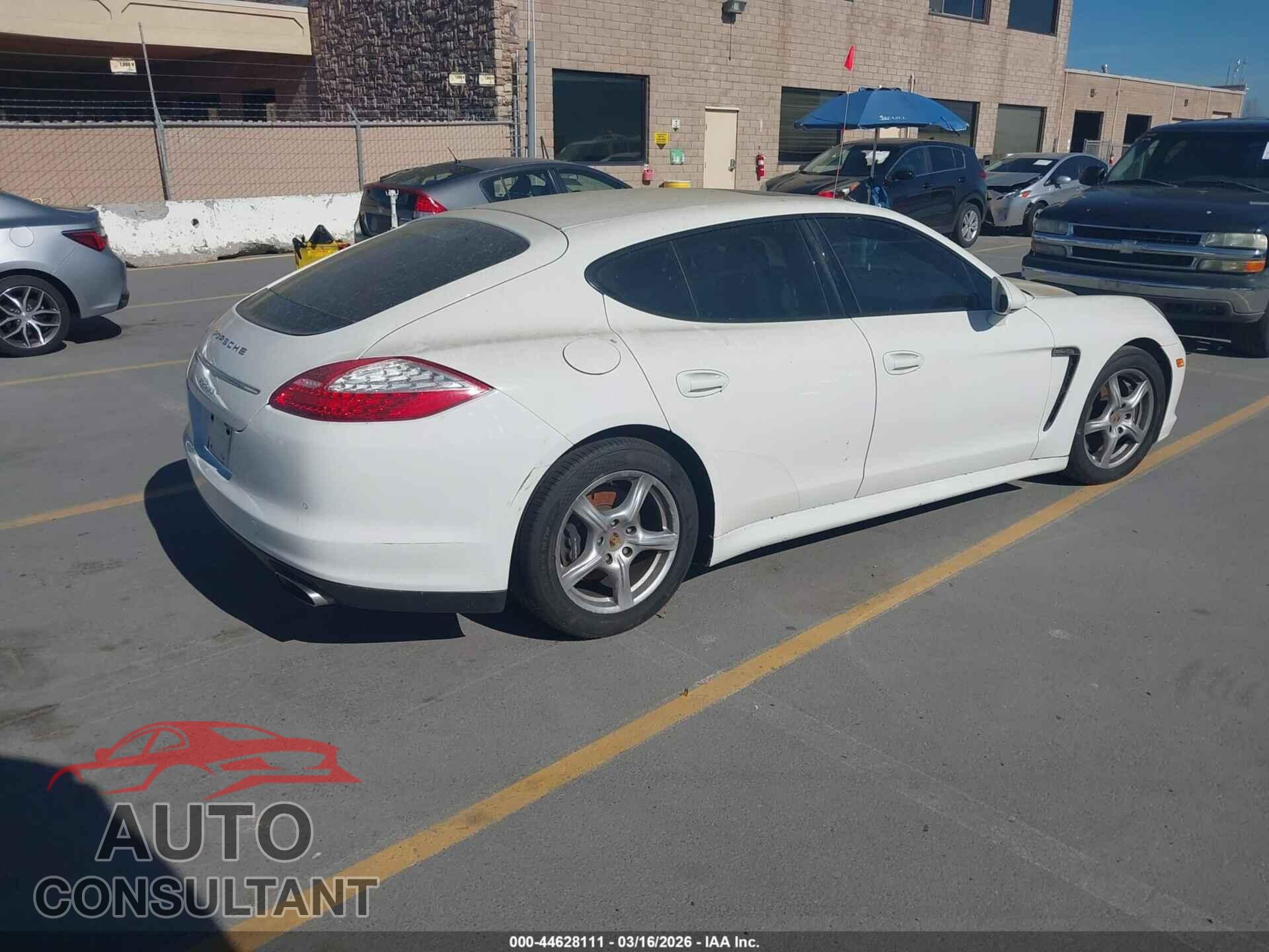 PORSCHE PANAMERA 2011 - WP0AA2A74BL018642