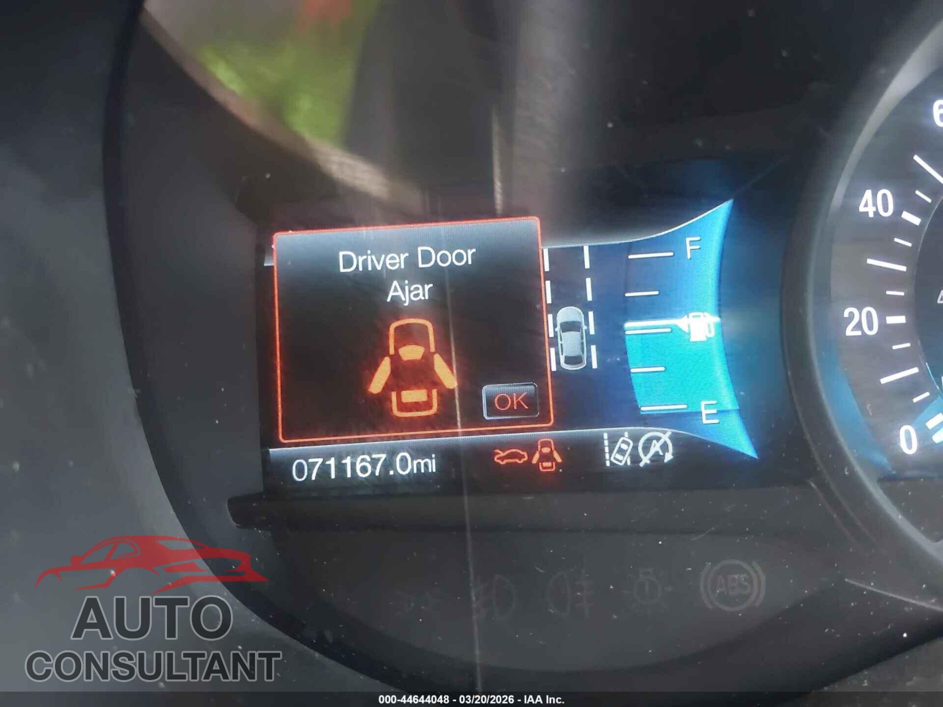 FORD EDGE 2020 - 2FMPK3J92LBB31405