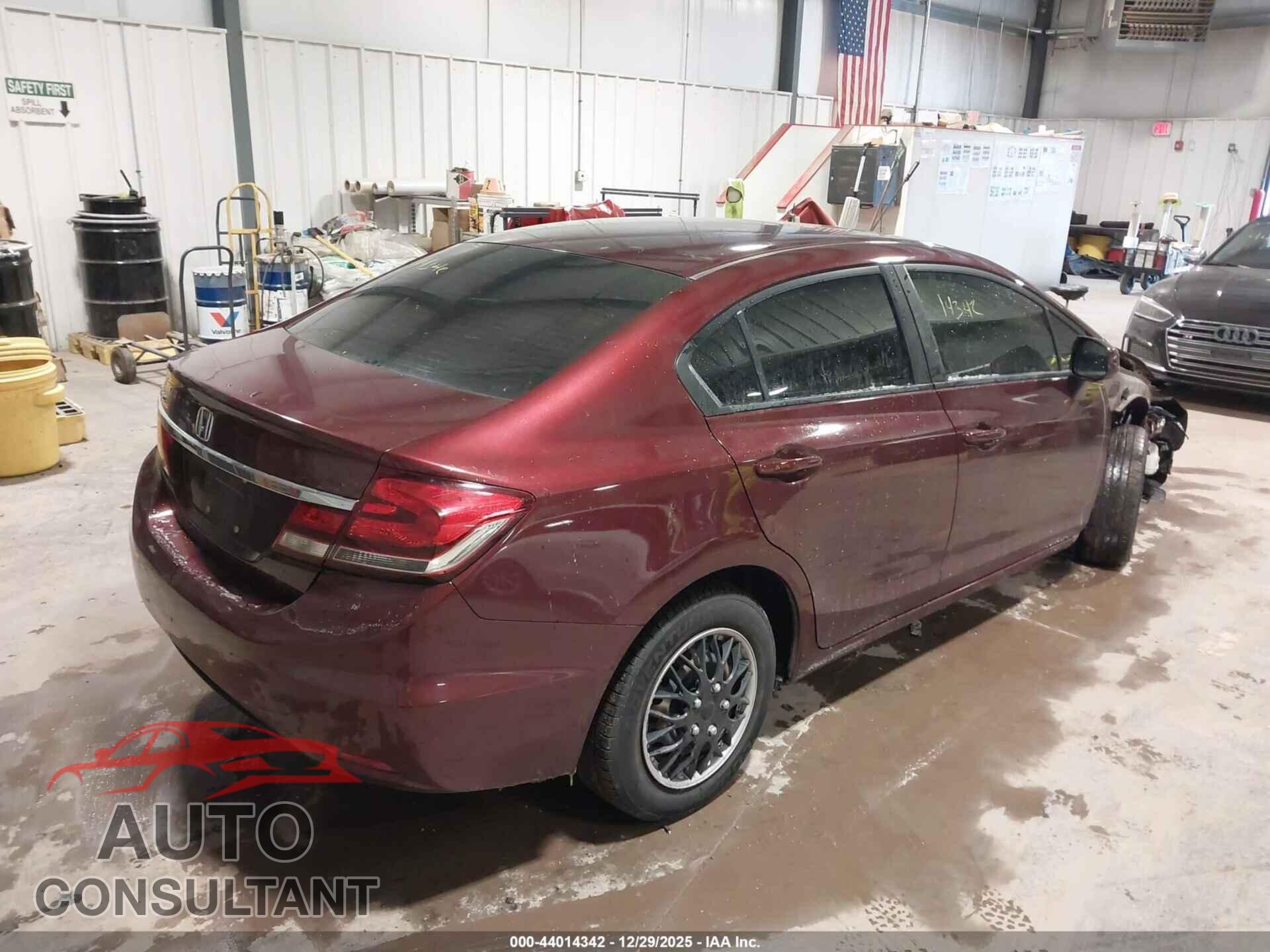 HONDA CIVIC 2013 - 19XFB2F5XDE002774
