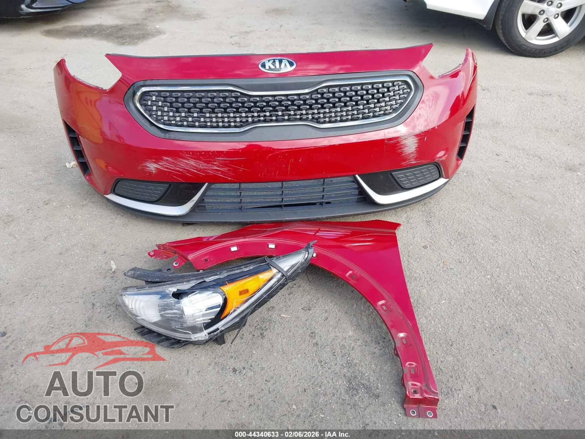 KIA NIRO 2017 - KNDCB3LC7H5073783