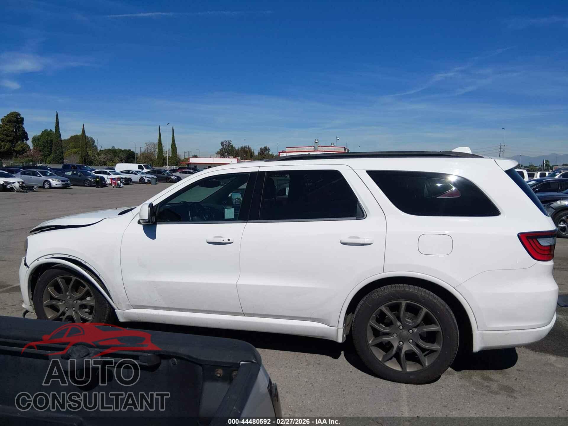 DODGE DURANGO 2017 - 1C4SDJCTXHC653177