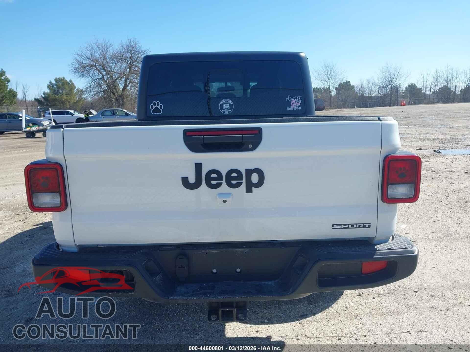 JEEP GLADIATOR 2021 - 1C6HJTAG7ML619137