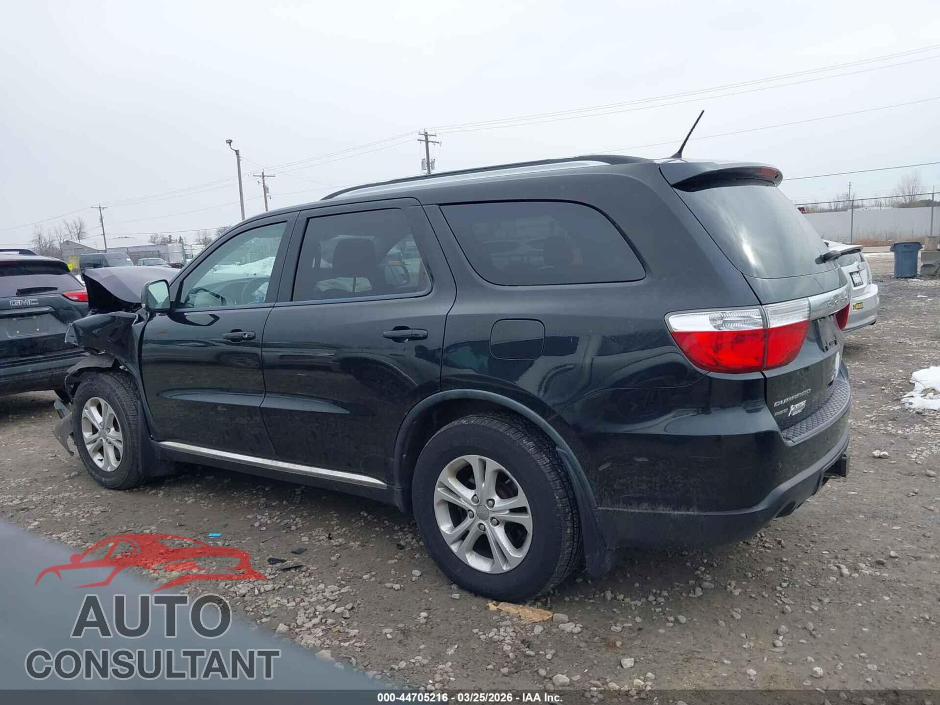 DODGE DURANGO 2012 - 1C4SDJDT2CC153666