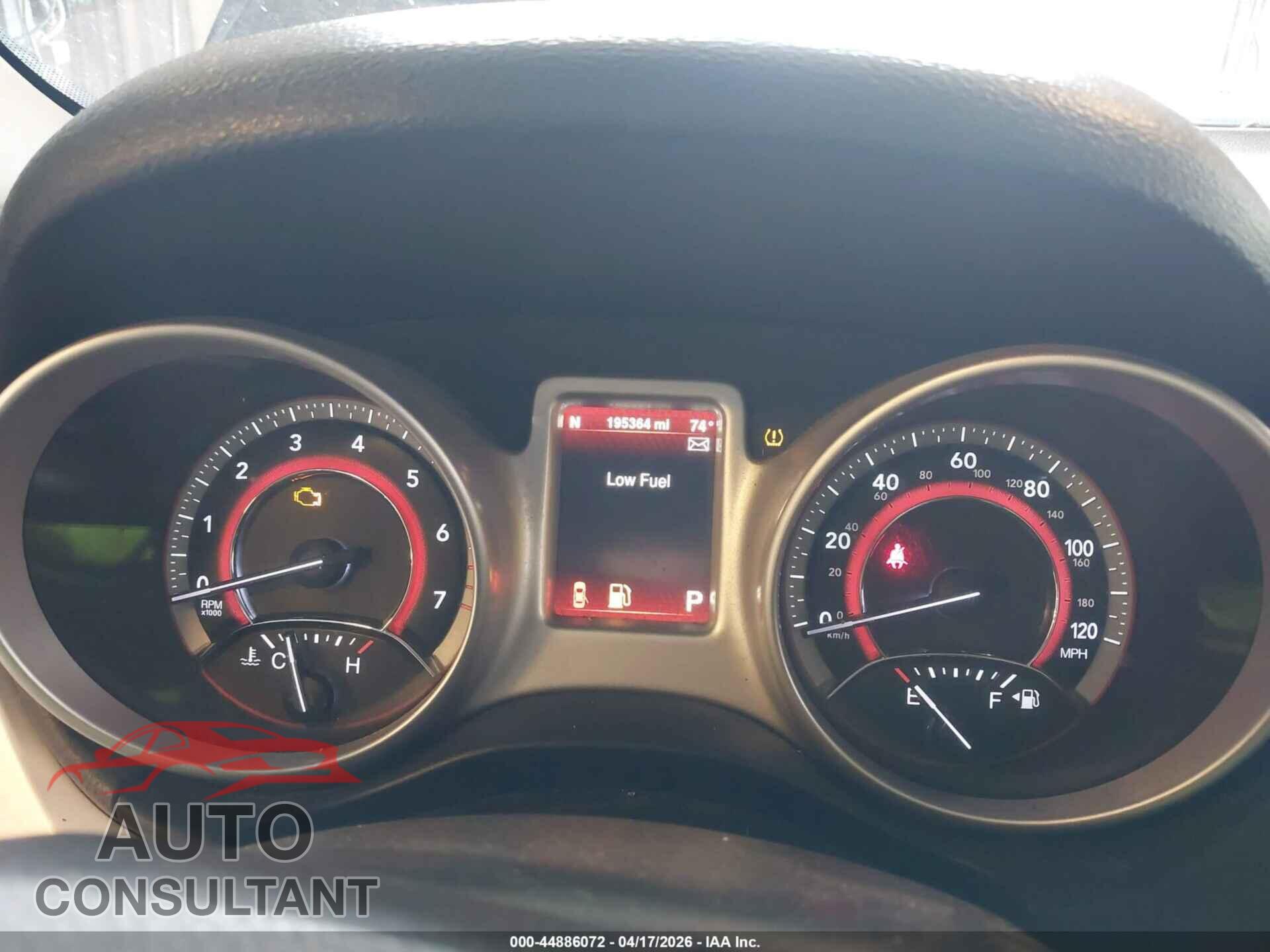 DODGE JOURNEY 2015 - 3C4PDCEG0FT683064