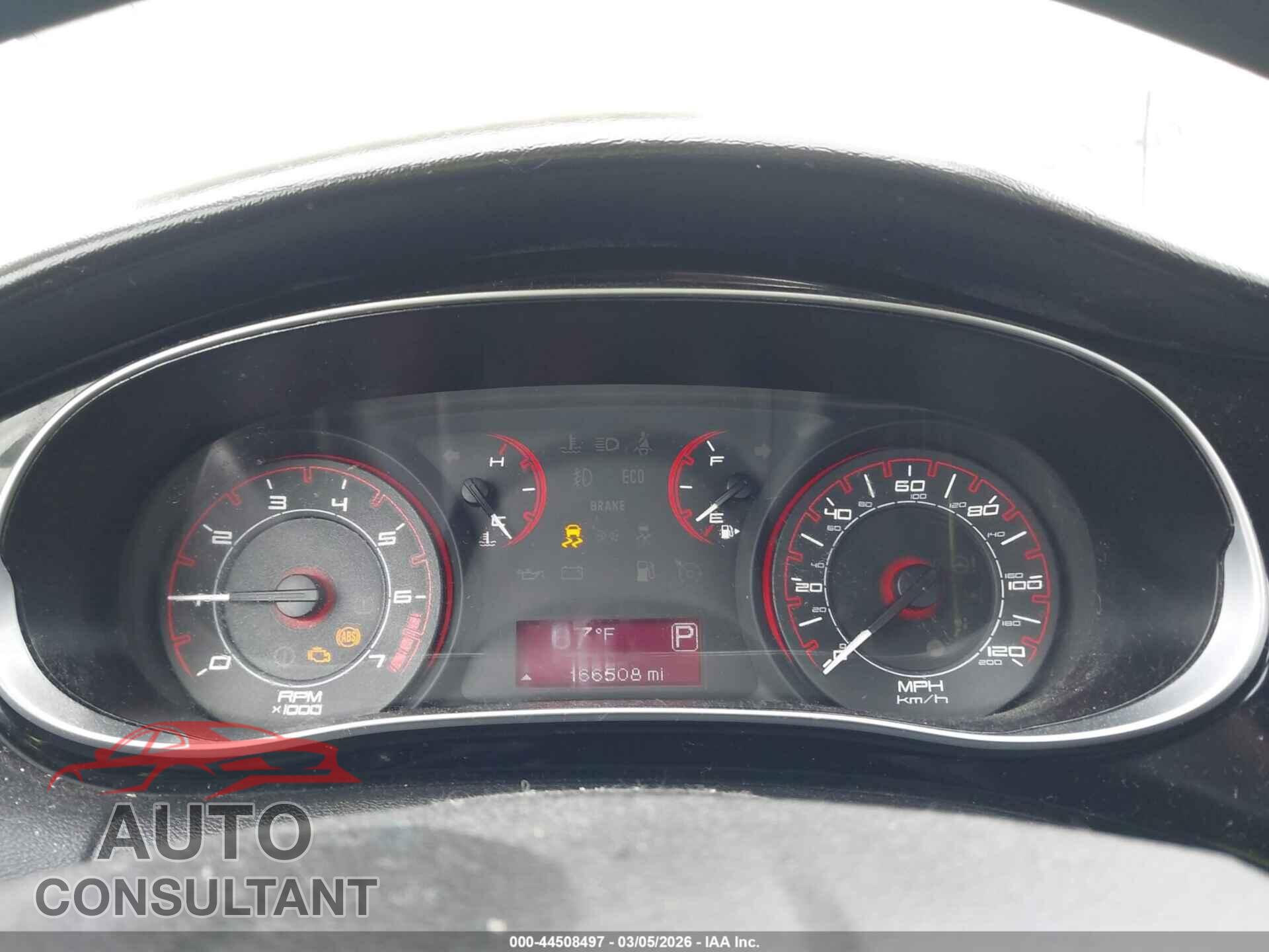 DODGE DART 2013 - 1C3CDFBA9DD318180
