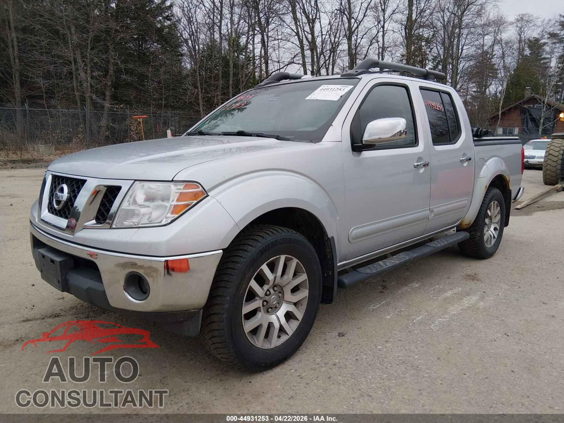 NISSAN FRONTIER 2012 - 1N6AD0EV0CC448560