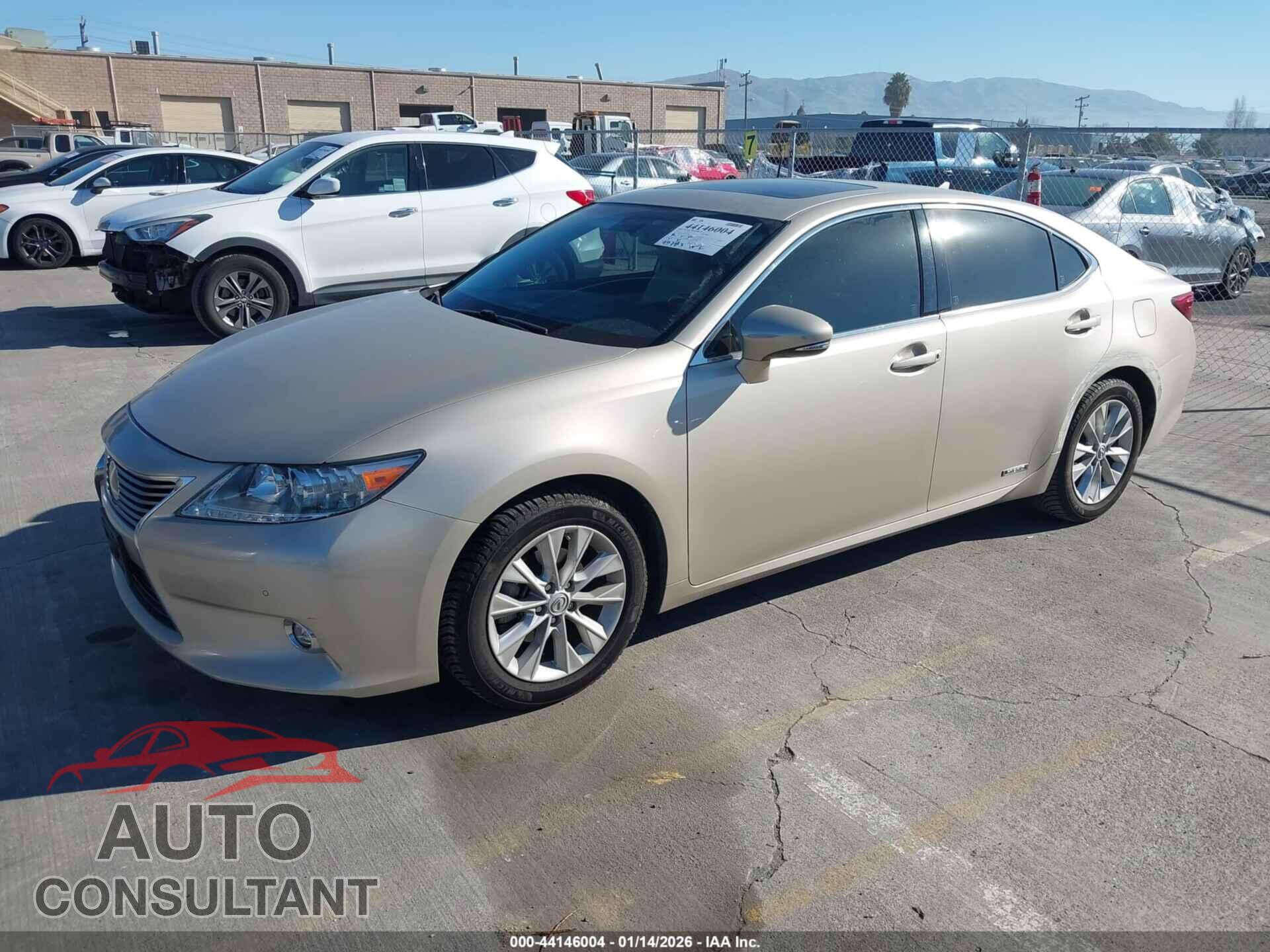 LEXUS ES 300H 2014 - JTHBW1GG5E2073097