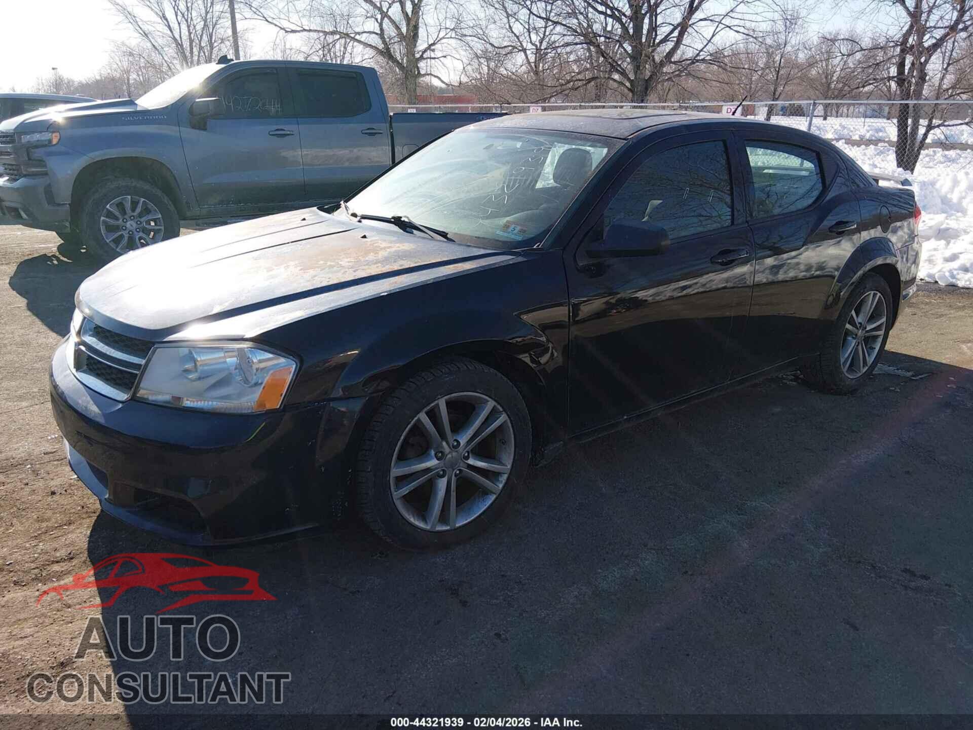 DODGE AVENGER 2013 - 1C3CDZAG3DN717488