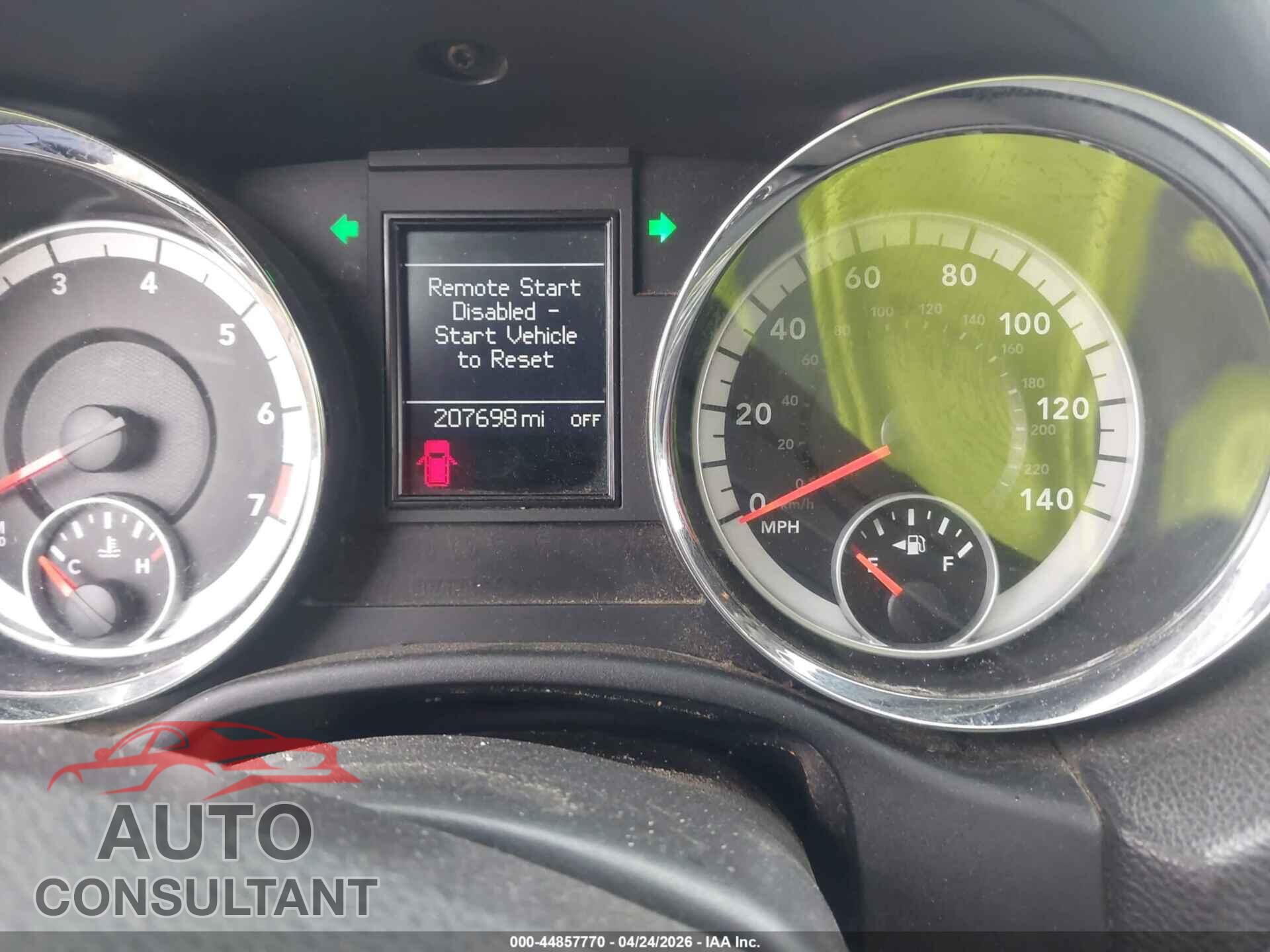 DODGE DURANGO 2011 - 1D4RE4GG9BC693030