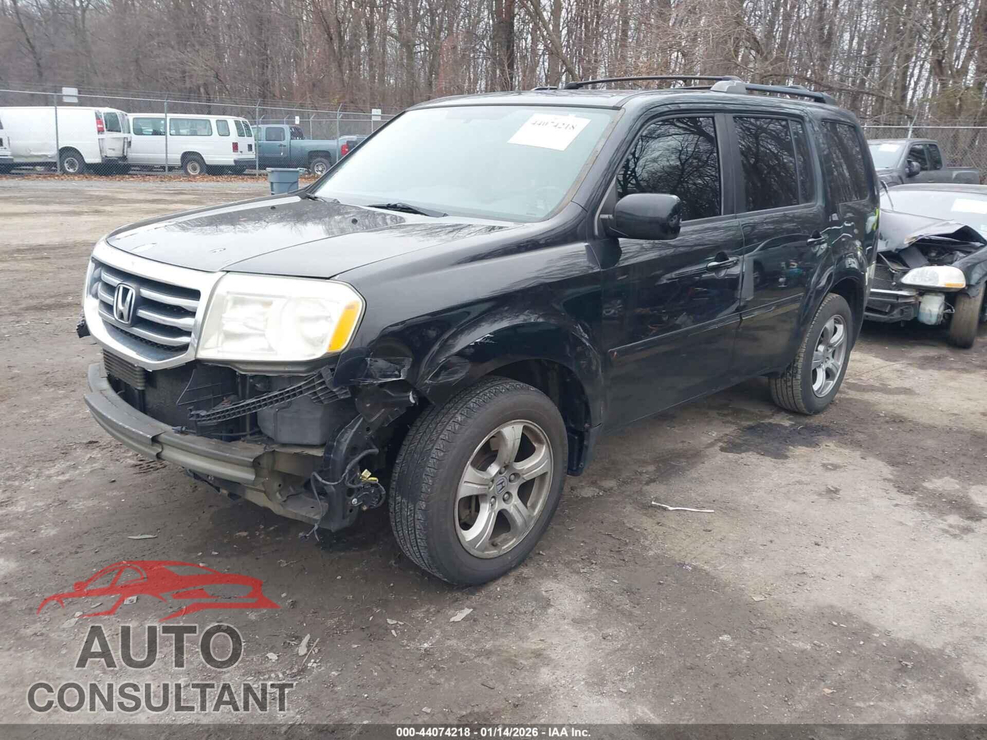 HONDA PILOT 2013 - 5FNYF4H71DB061438