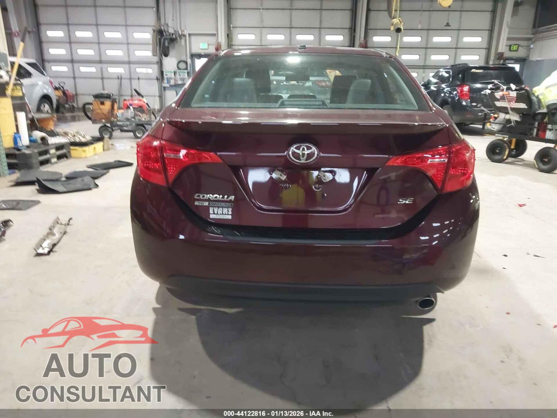 TOYOTA COROLLA 2017 - 5YFBURHE8HP644624