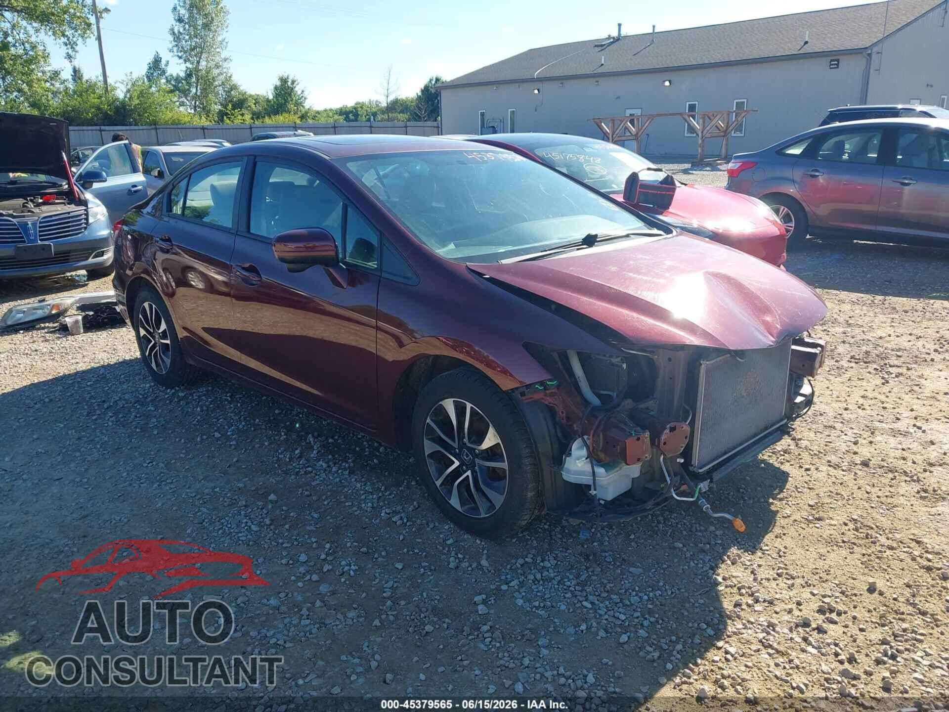 HONDA CIVIC 2014 - 19XFB2F83EE022425