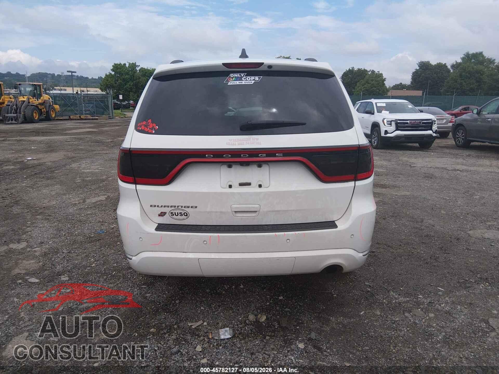 DODGE DURANGO 2018 - 1C4RDJAG6JC201723